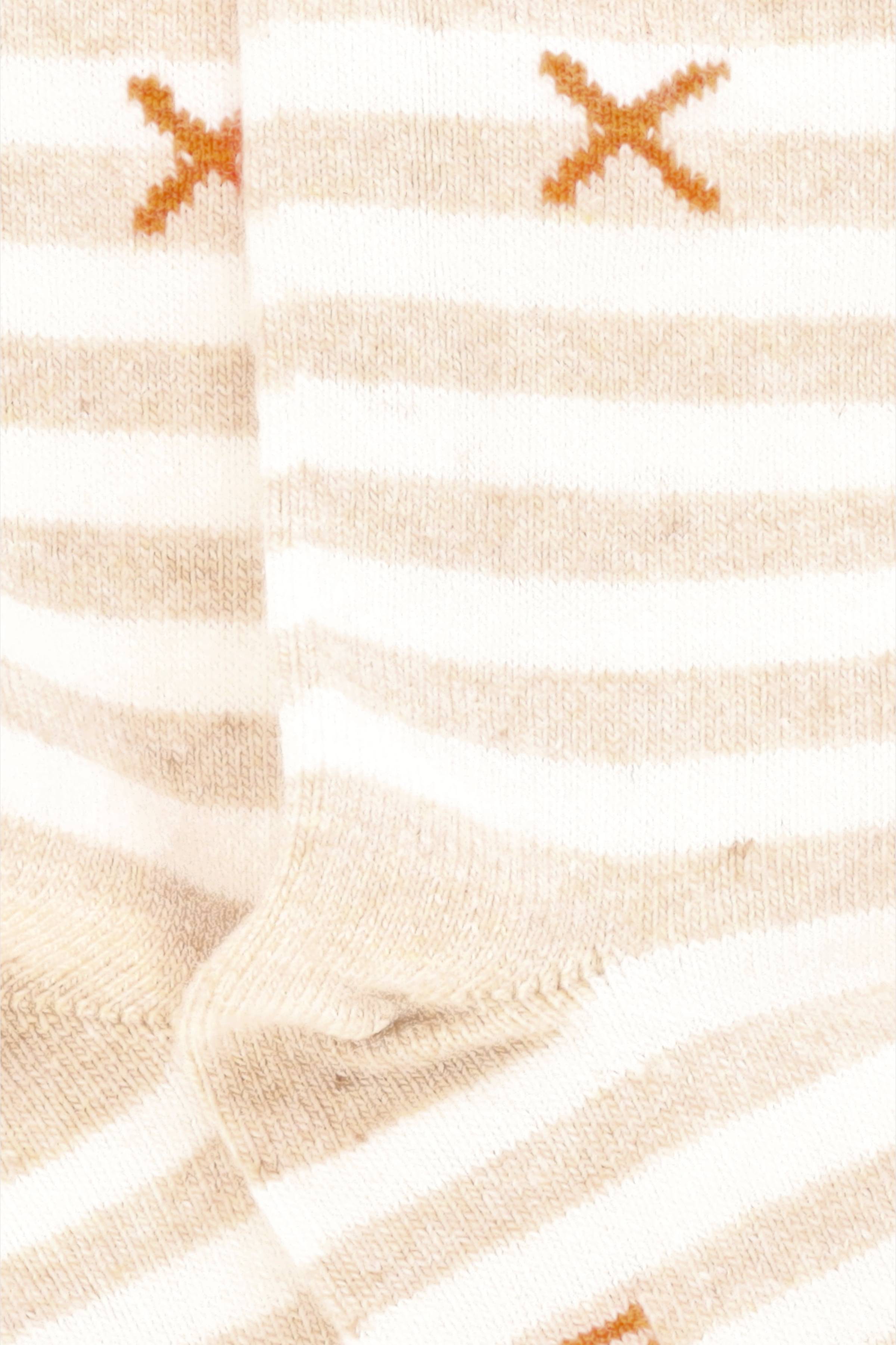 Kurze Damen-Socke beige von Unio Hamburg
