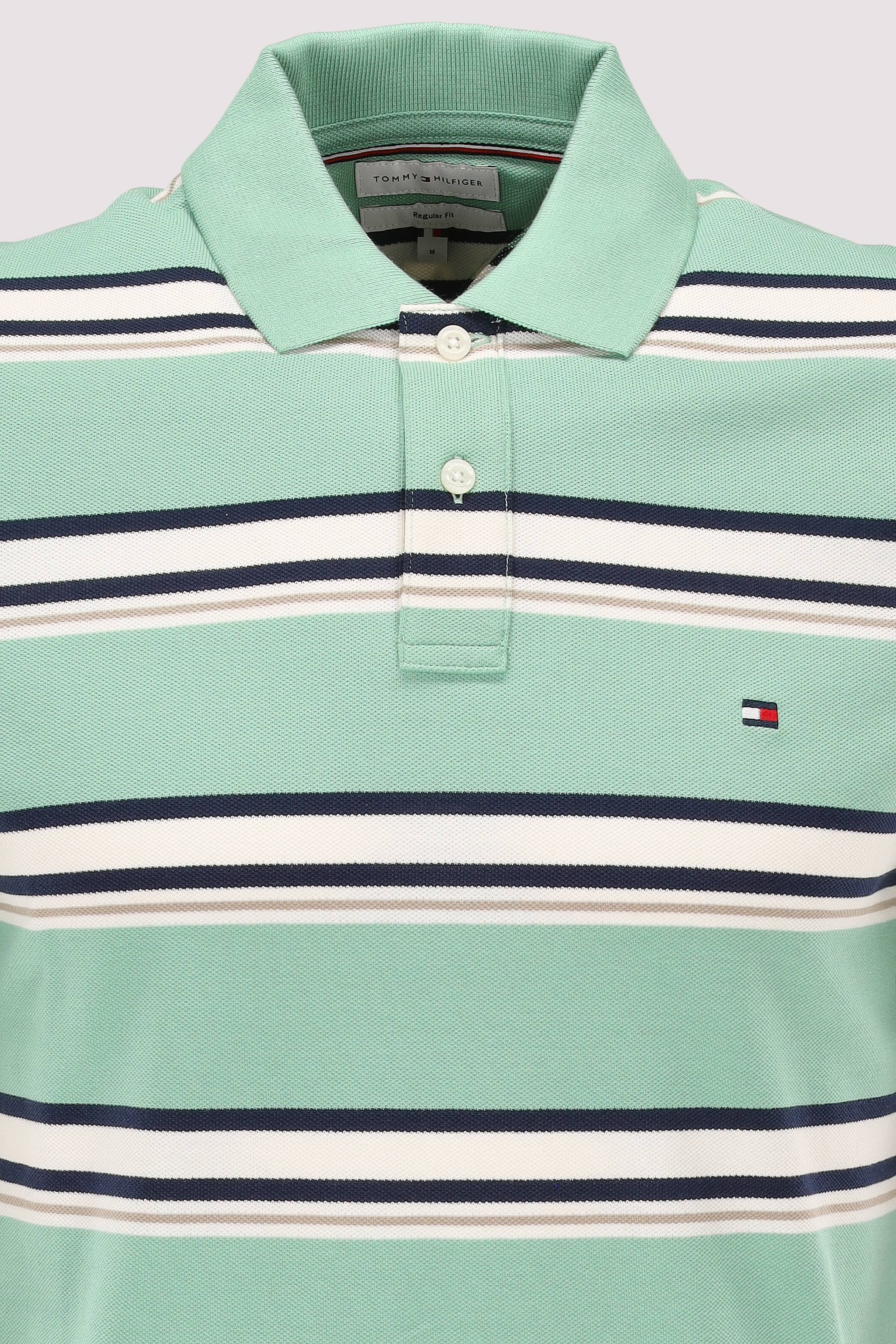 Tommy Hilfiger - Tommy Hilfiger Polo grün Bio-Baumwolle