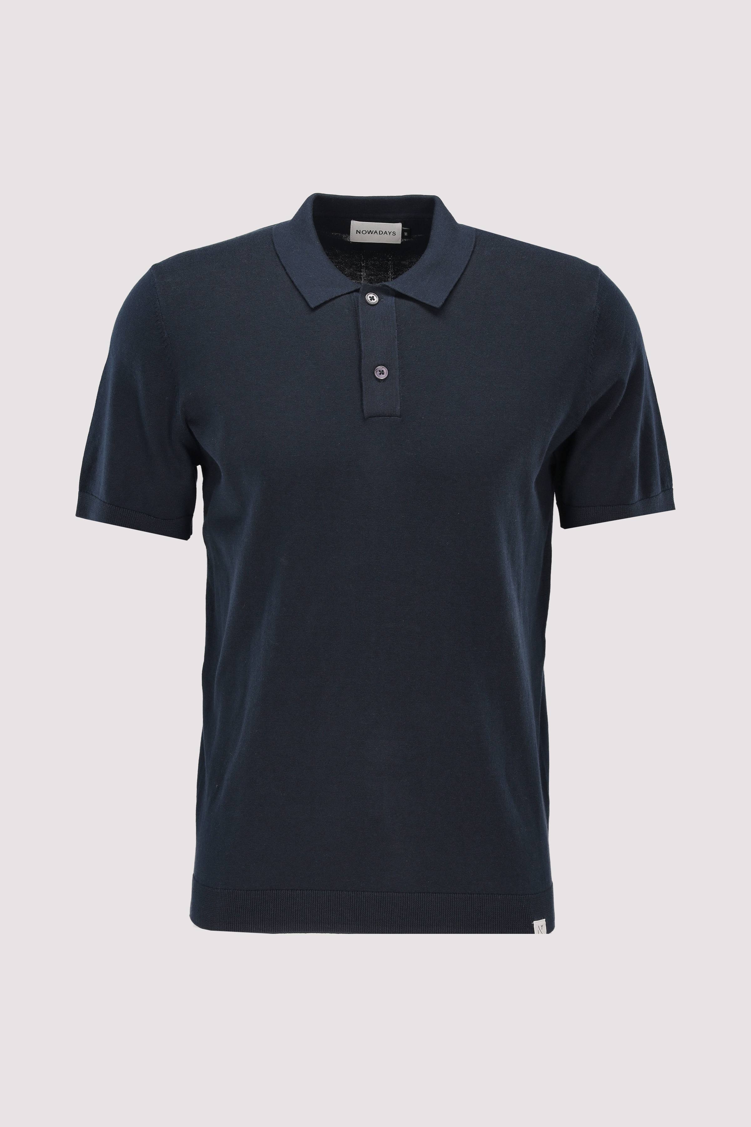 NOWADAYS - knitted silk polo NOWADAYS - knitted silk polo
