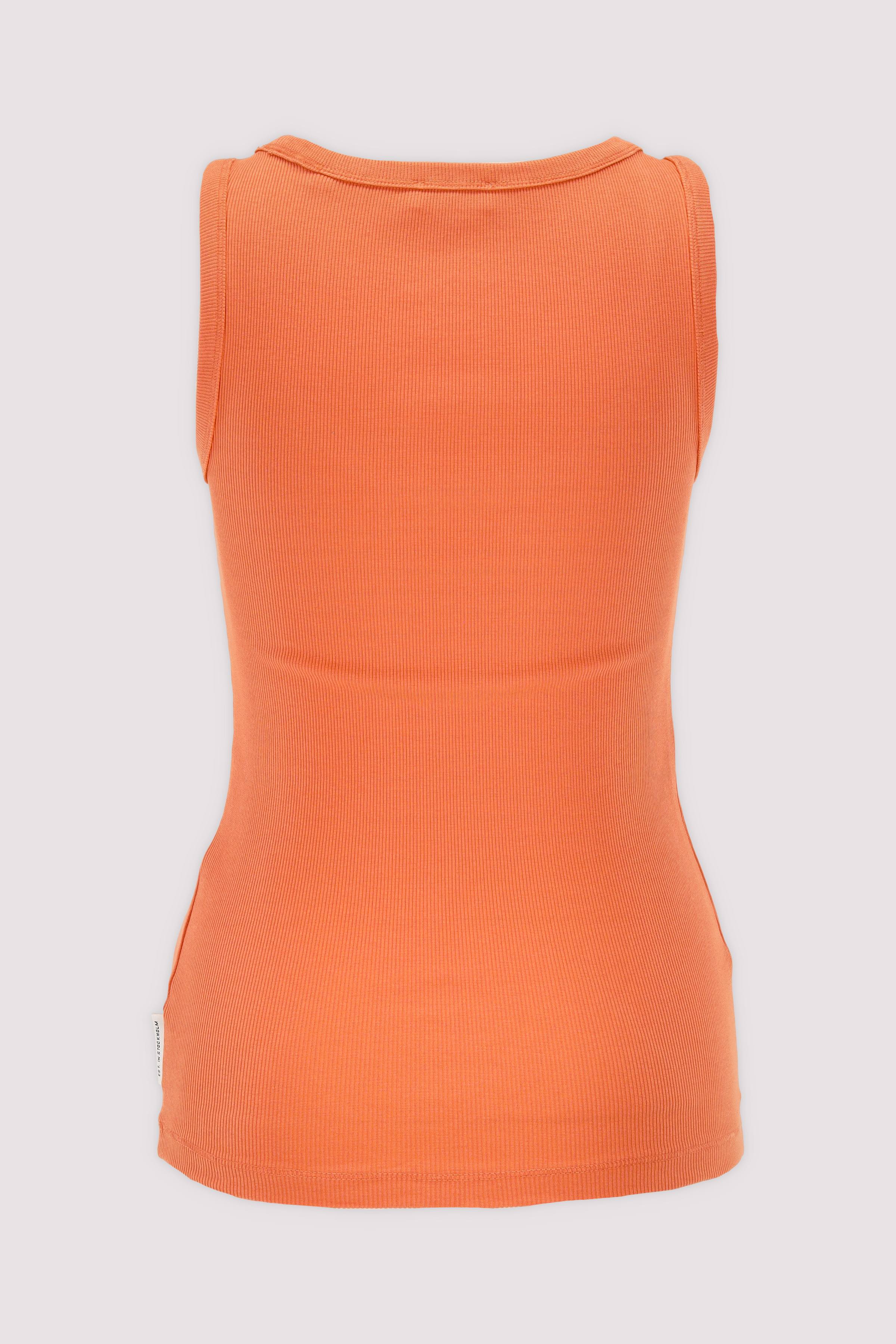 Marc O'Polo Damen Top Orange Baumwolle