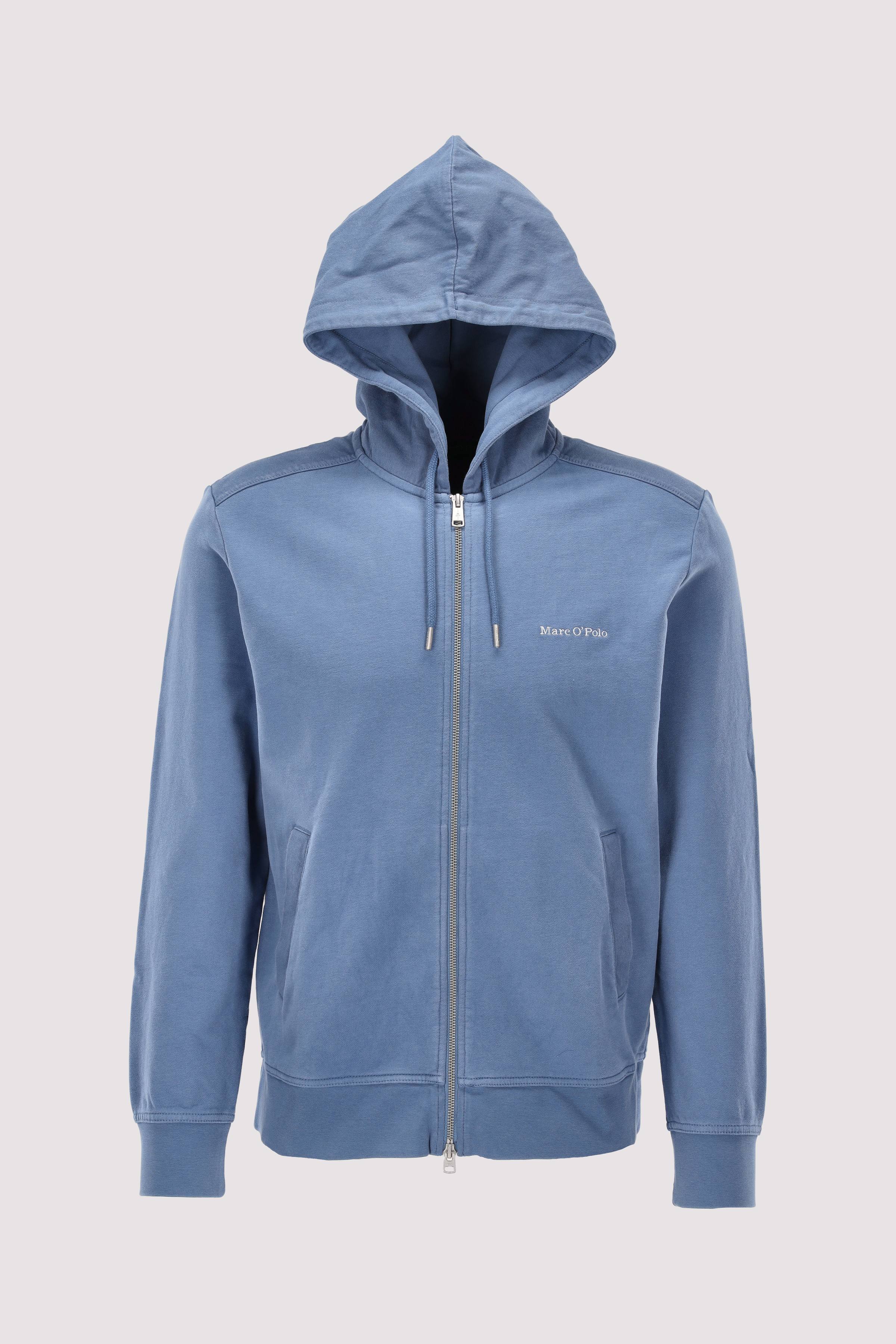 Marc O´Polo International - Sweatjacket, woven back yoke, Marc O´Polo International - Sweatjacket, woven back yoke,