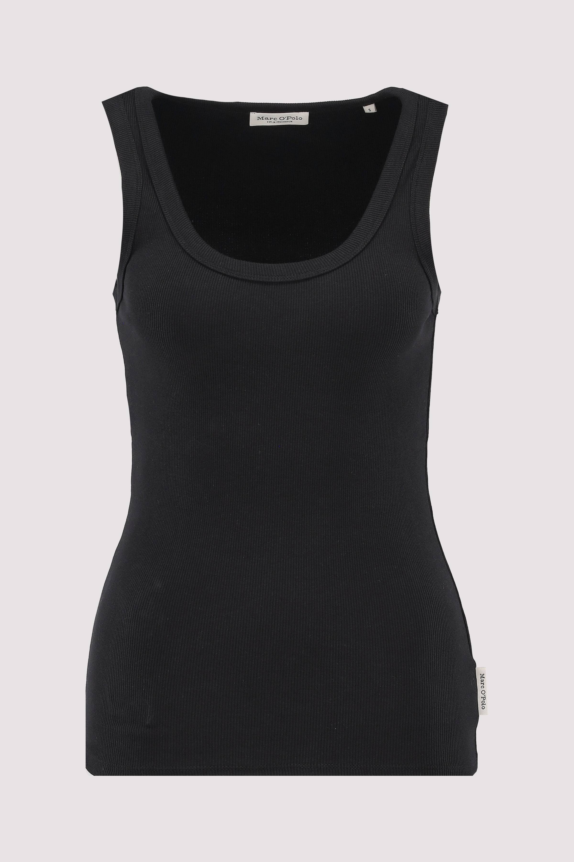 Top, deep round neck