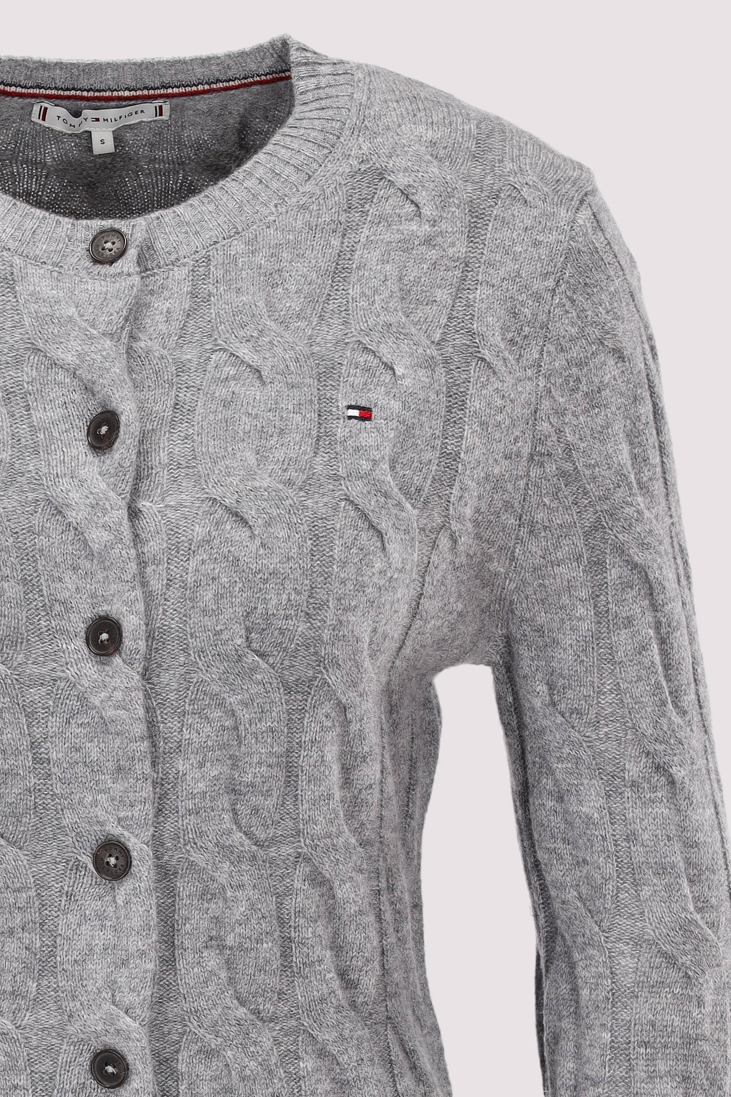 Tommy Hilfiger - SOFT WOOL CABLE C-NK LS CARDIG