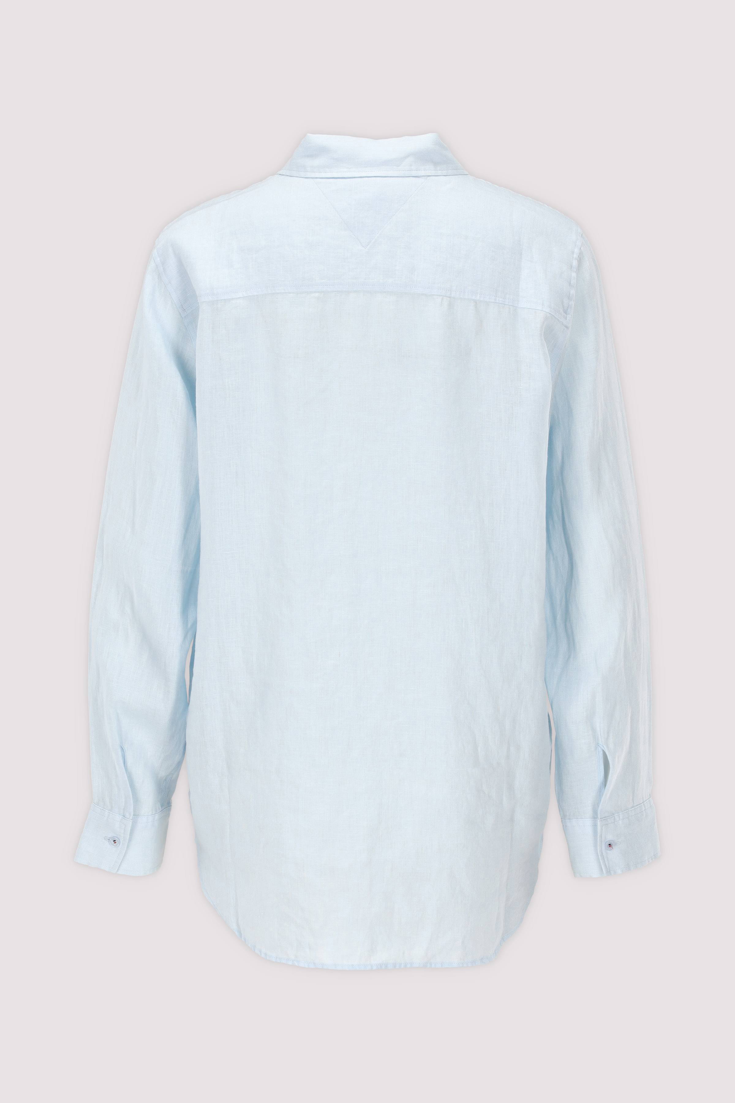Tommy Hilfiger Leinenbluse in Blau