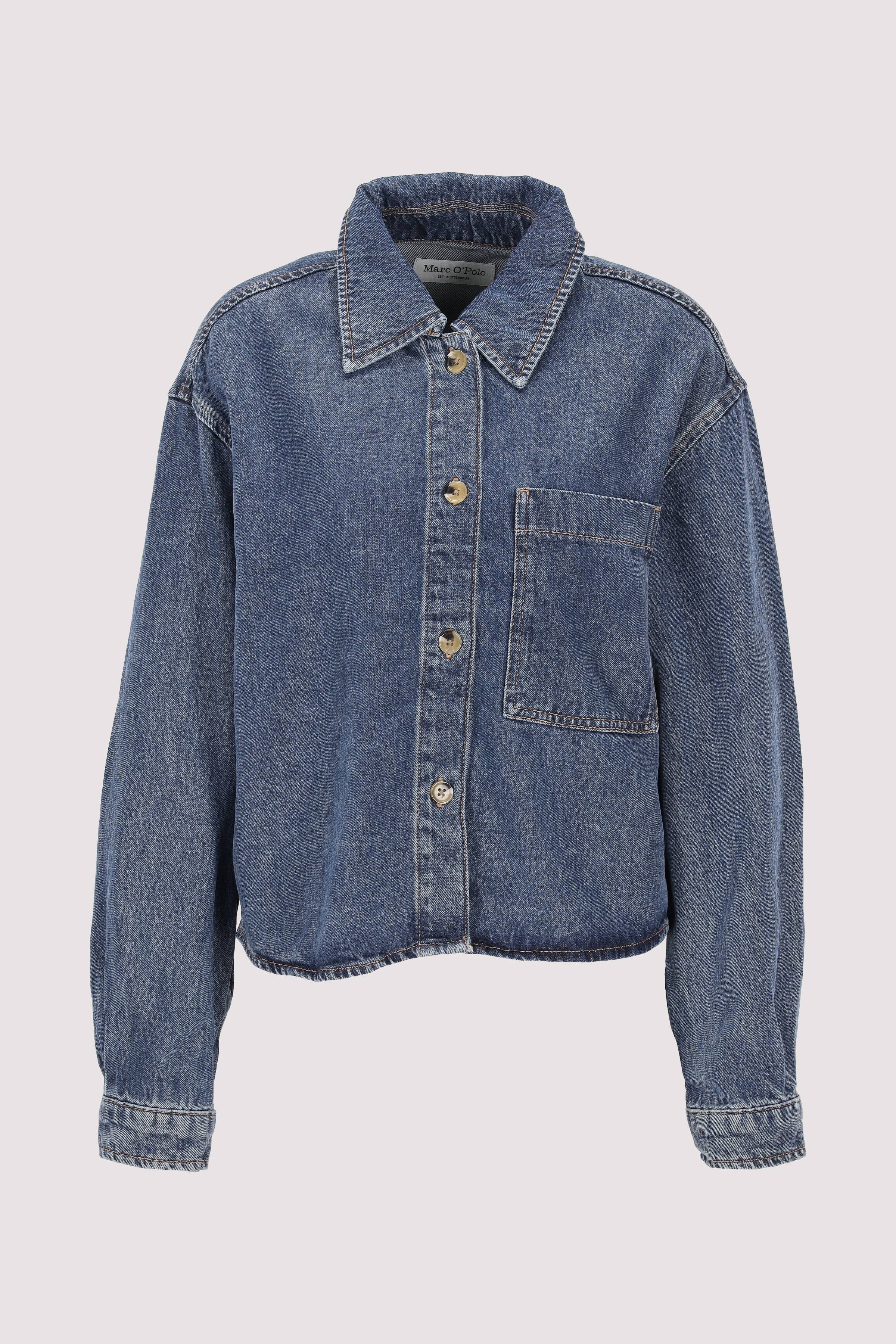Ärmellose Bluse aus Lyocell & Baumwolle