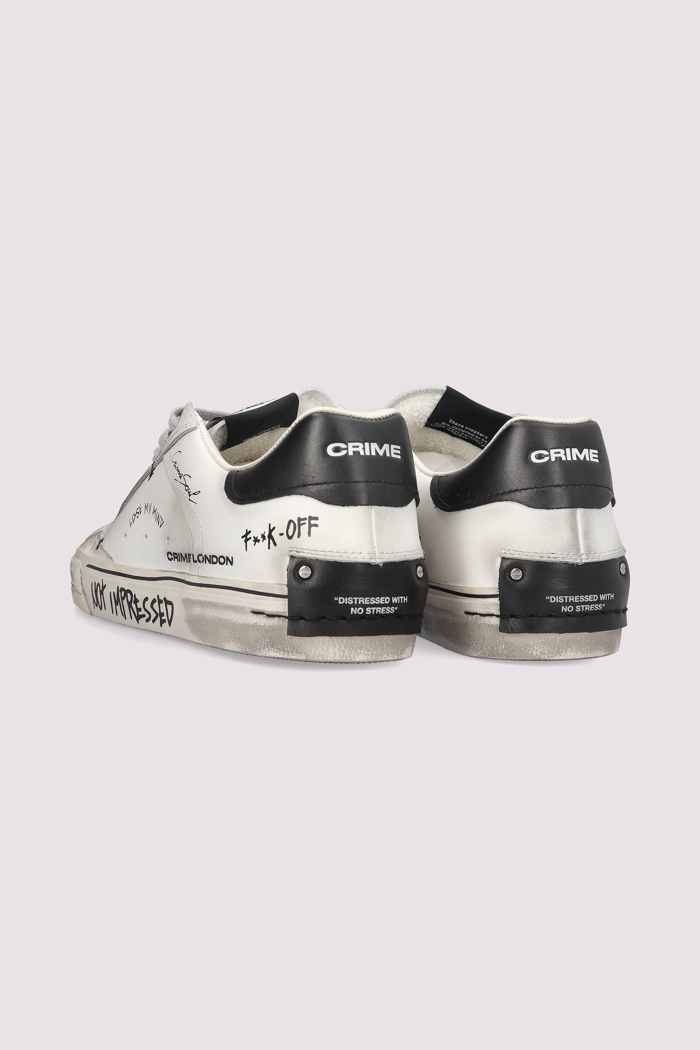 Crime London - Crime London Sneaker bunt Leder