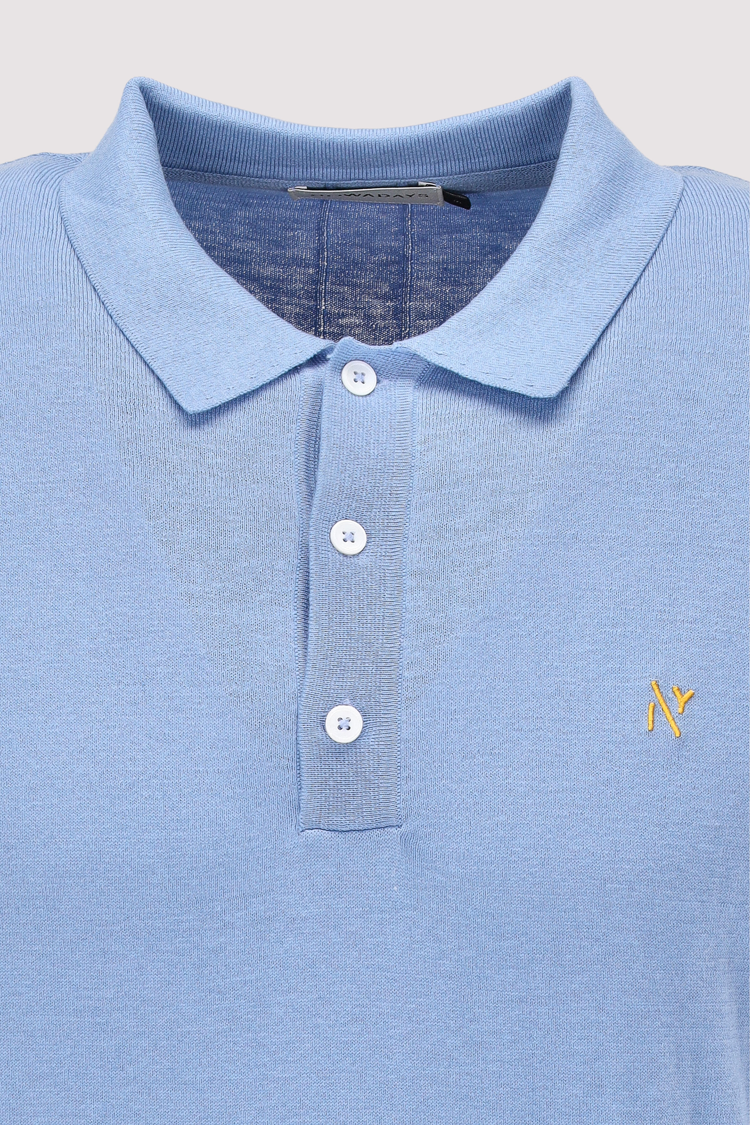 NOWADAYS - knitted silk polo