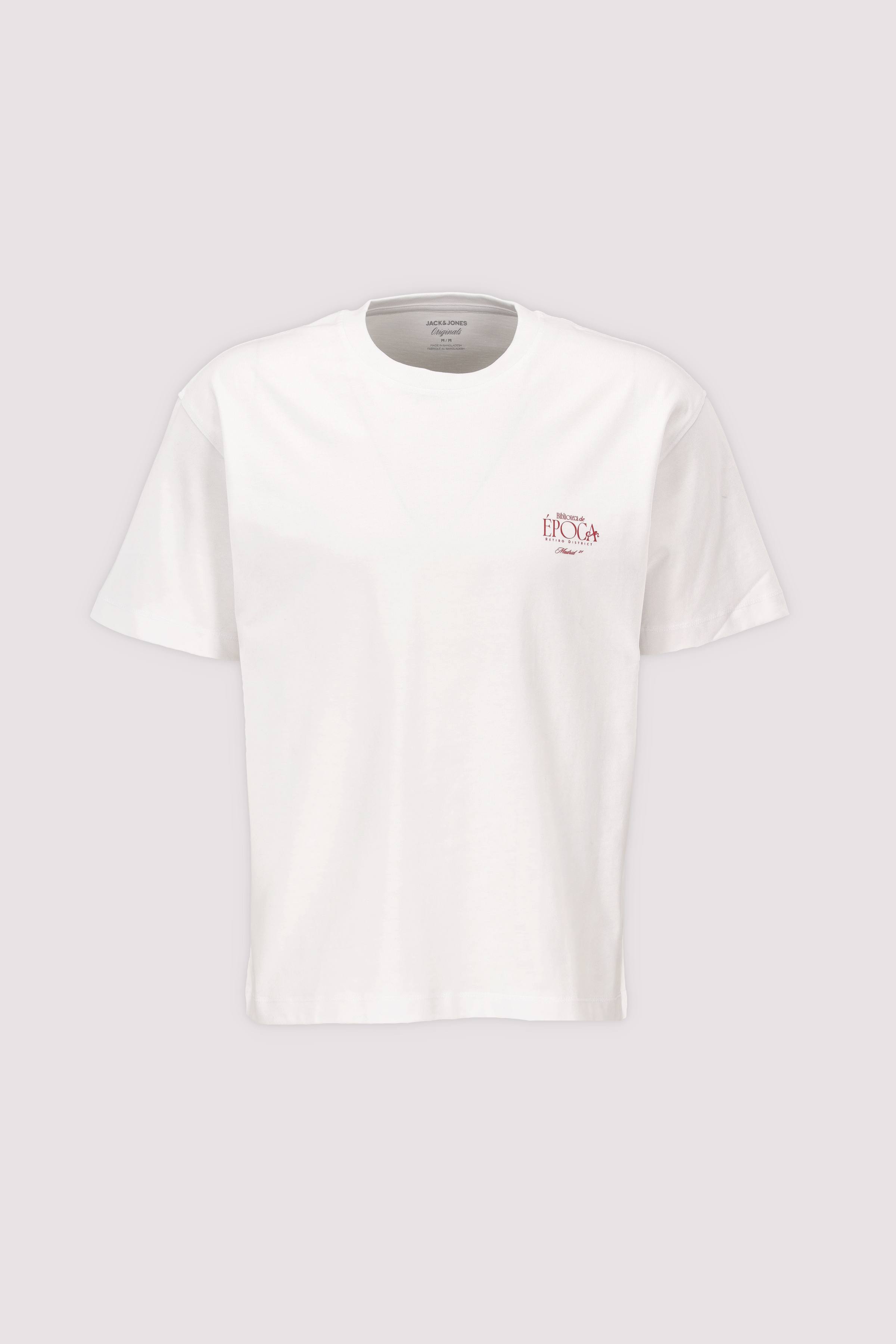 Jack and Jones Herren-T-Shirt Weiß