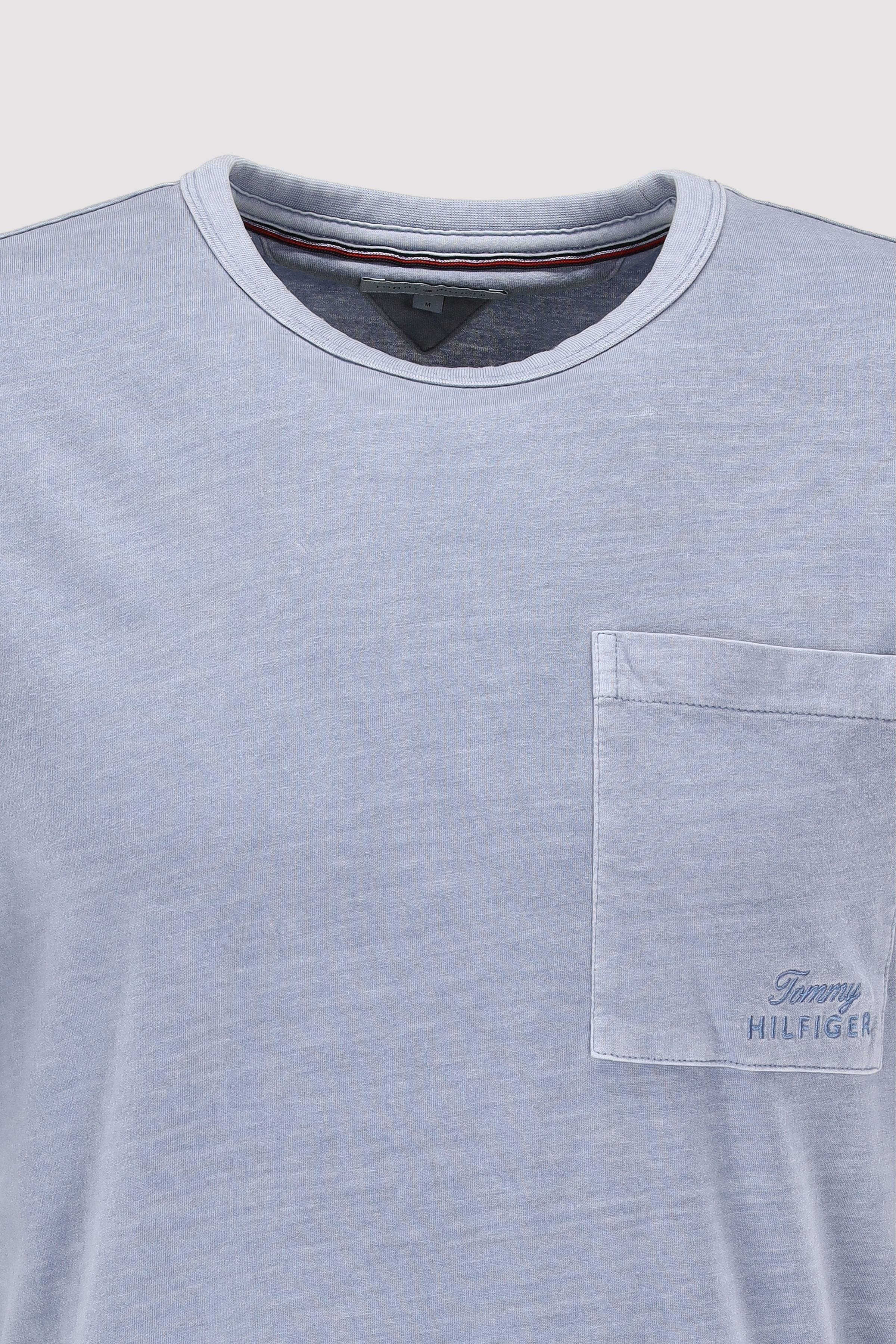 Tommy Hilfiger - GARMENT DYE POCKET REGULAR TEE