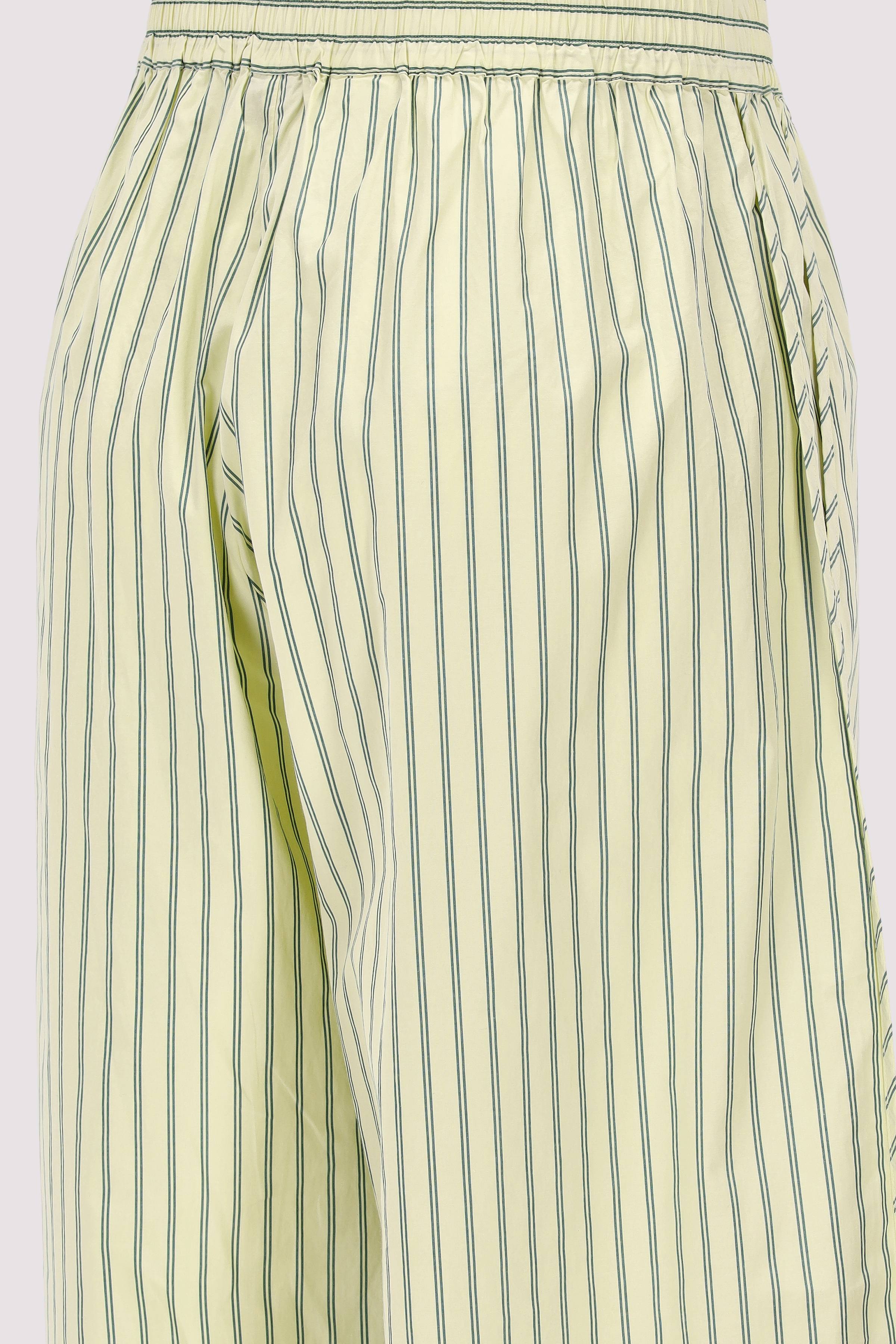 BOSS - BOSS Wide-Leg-Hose Grün Elegant