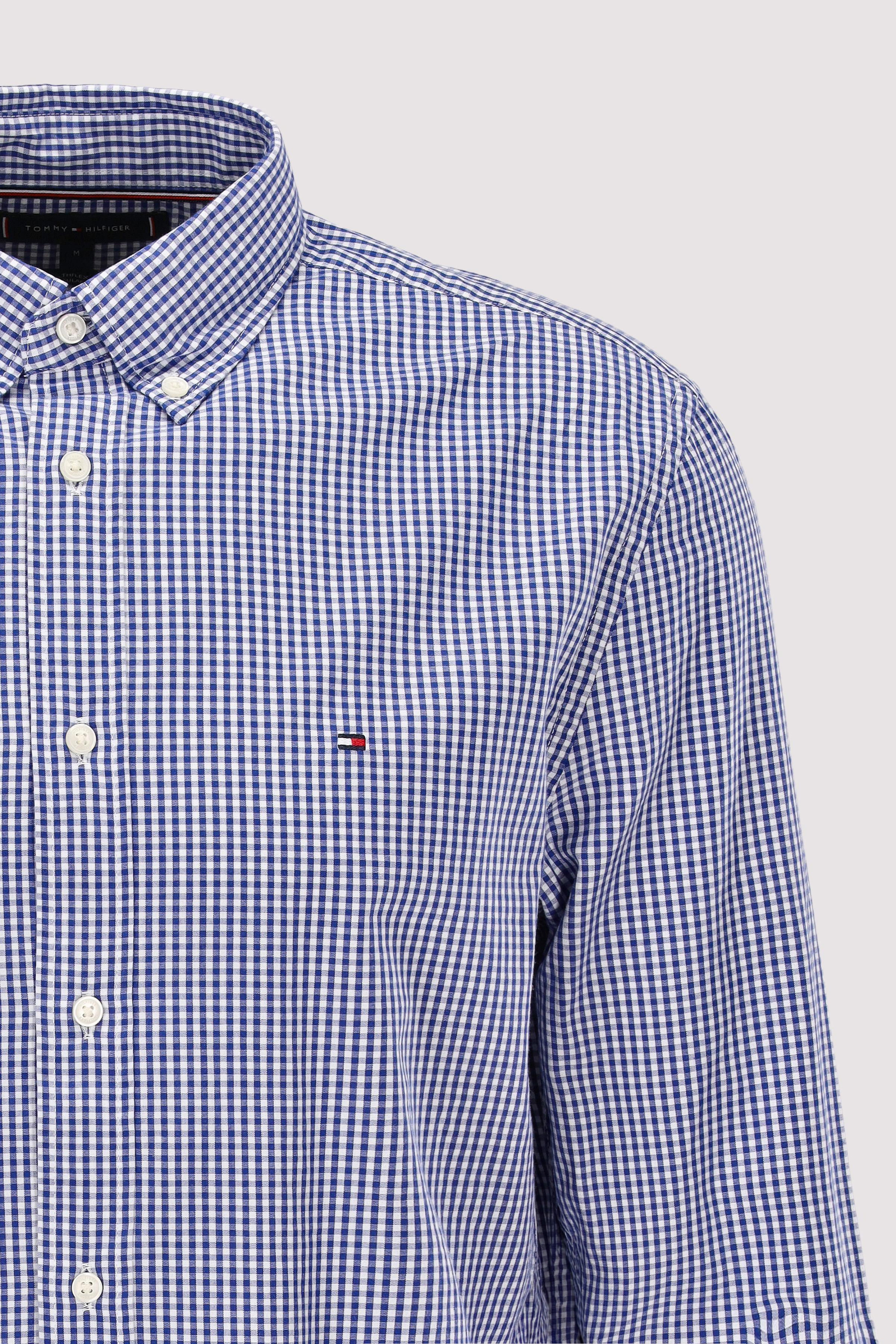 Tommy Hilfiger - FLEX POPLIN GINGHAM RF SHIRT