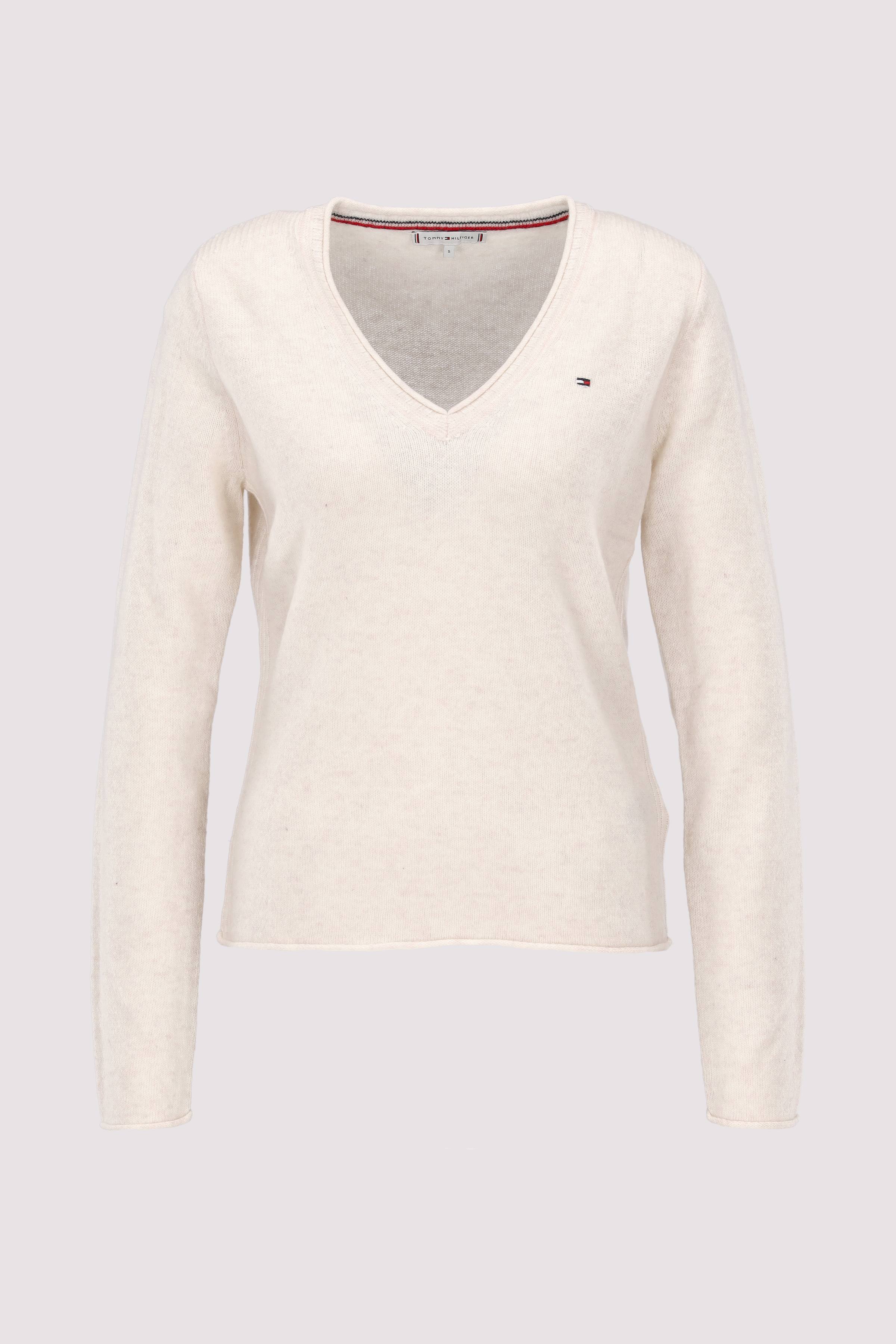 SOFT WOOL V-NK LS SWEATER