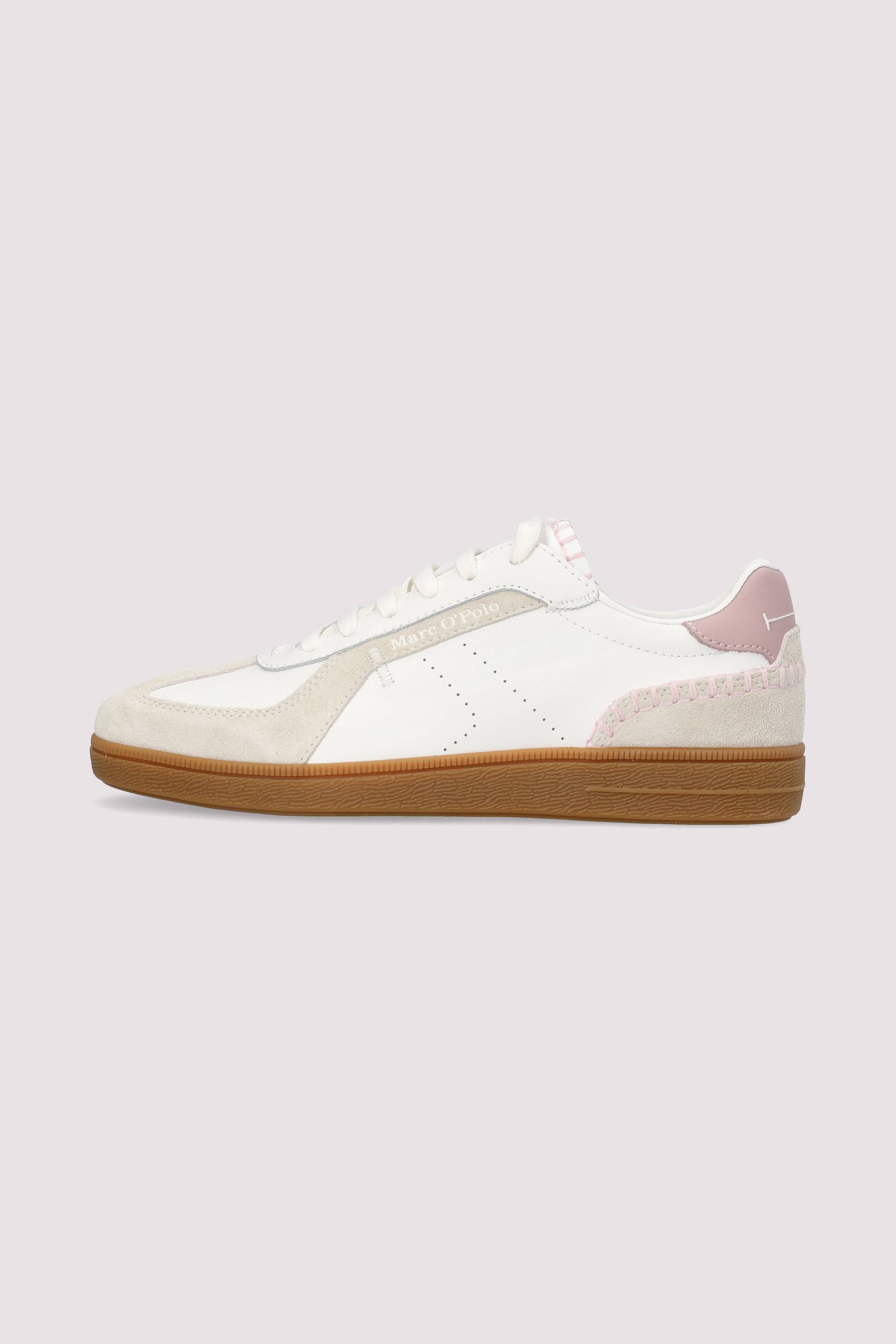 Marc O'Polo Damen Sneaker Offwhite-Rose