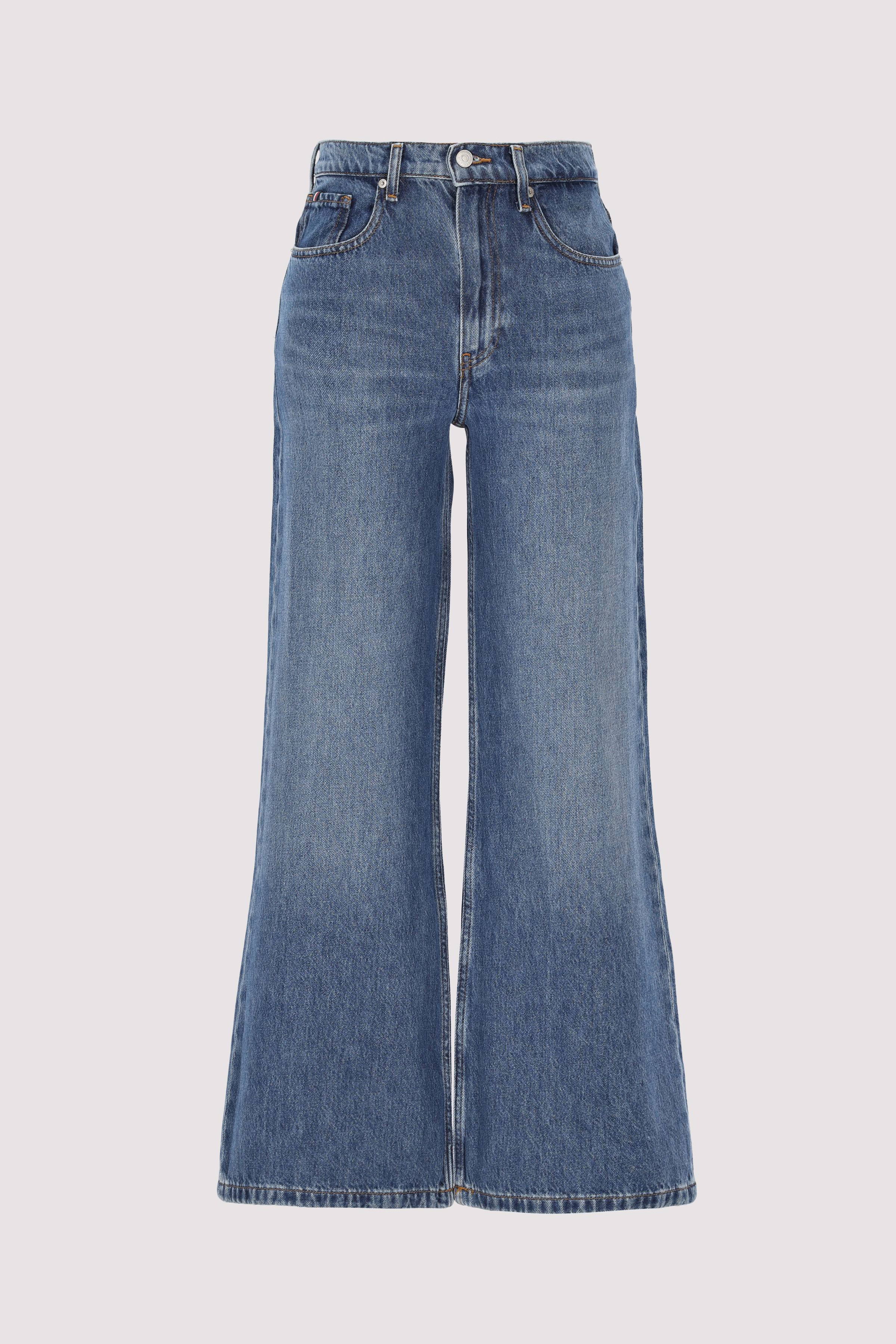 DNM FLO WIDE LEG HW