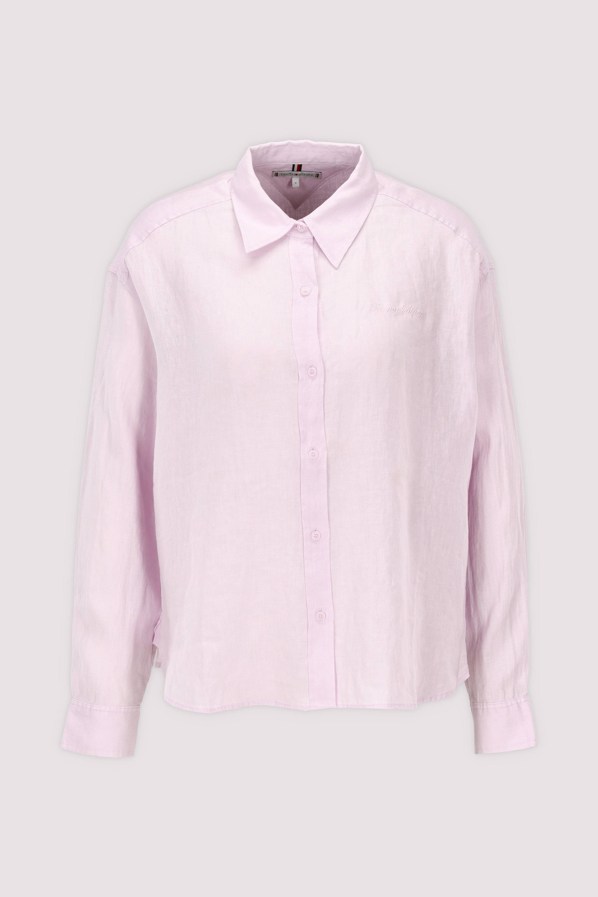 Tommy Hilfiger Leinenbluse Violett