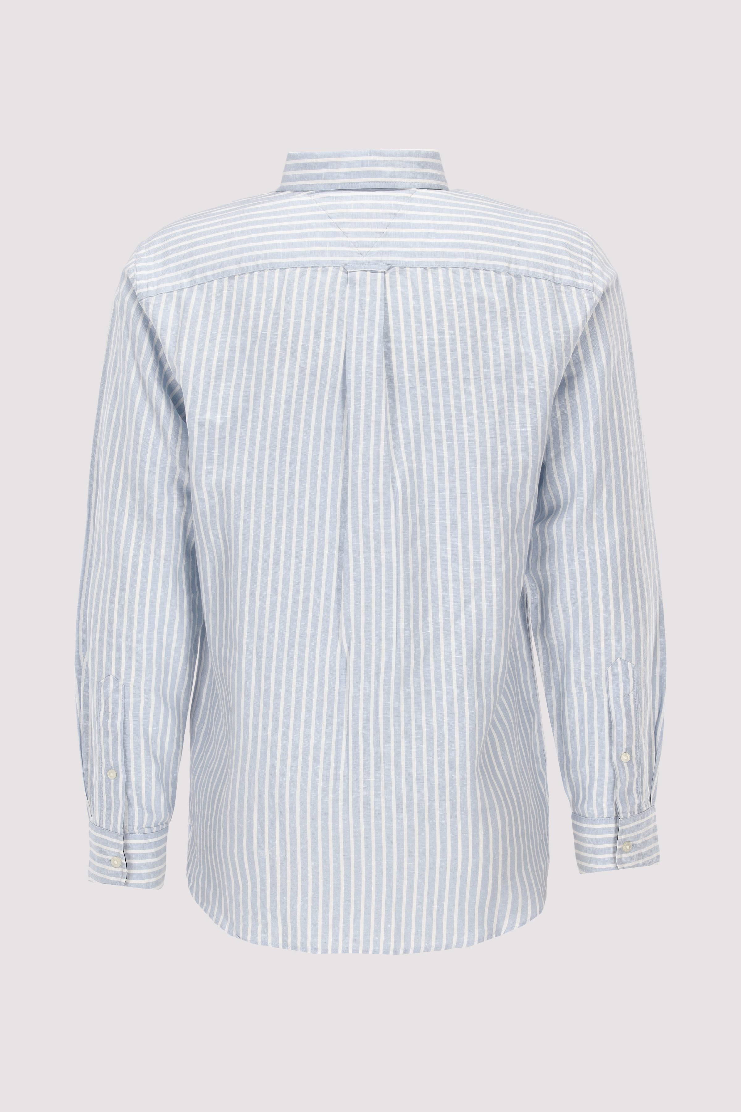 LINEN BLEND BOLD STRIPE
