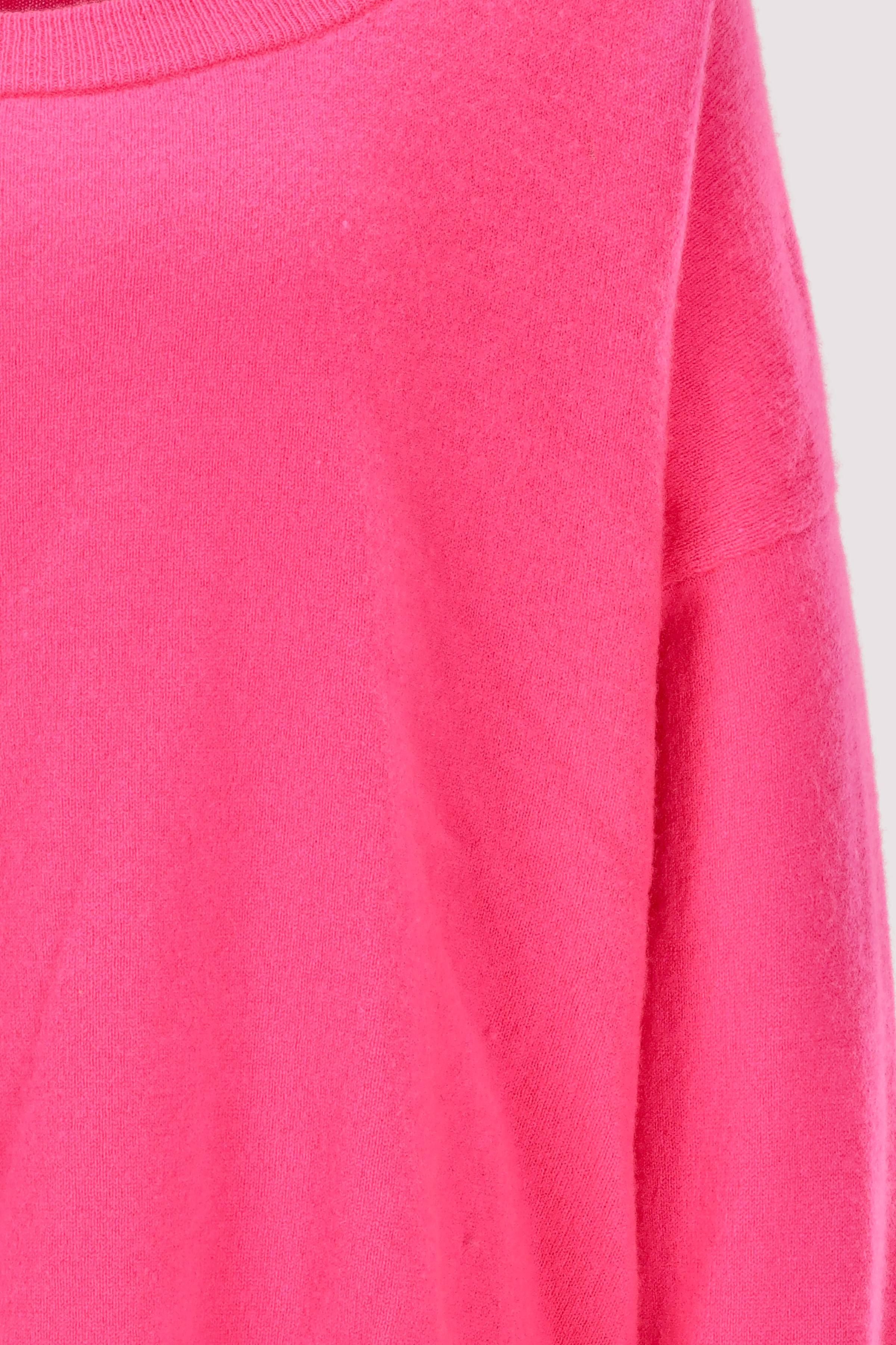 Pontia - Pontia Rundhalspullover in Pink
