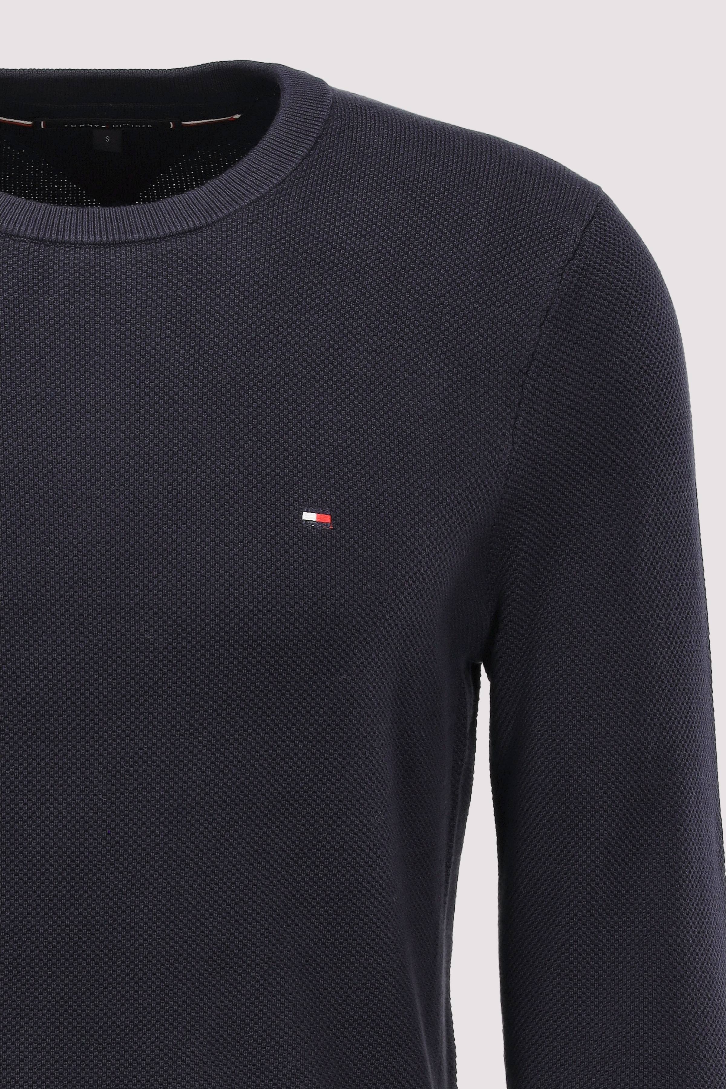 Tommy Hilfiger - ESSENTIAL STRUCTURE CREW NECK Tommy Hilfiger - ESSENTIAL STRUCTURE CREW NECK