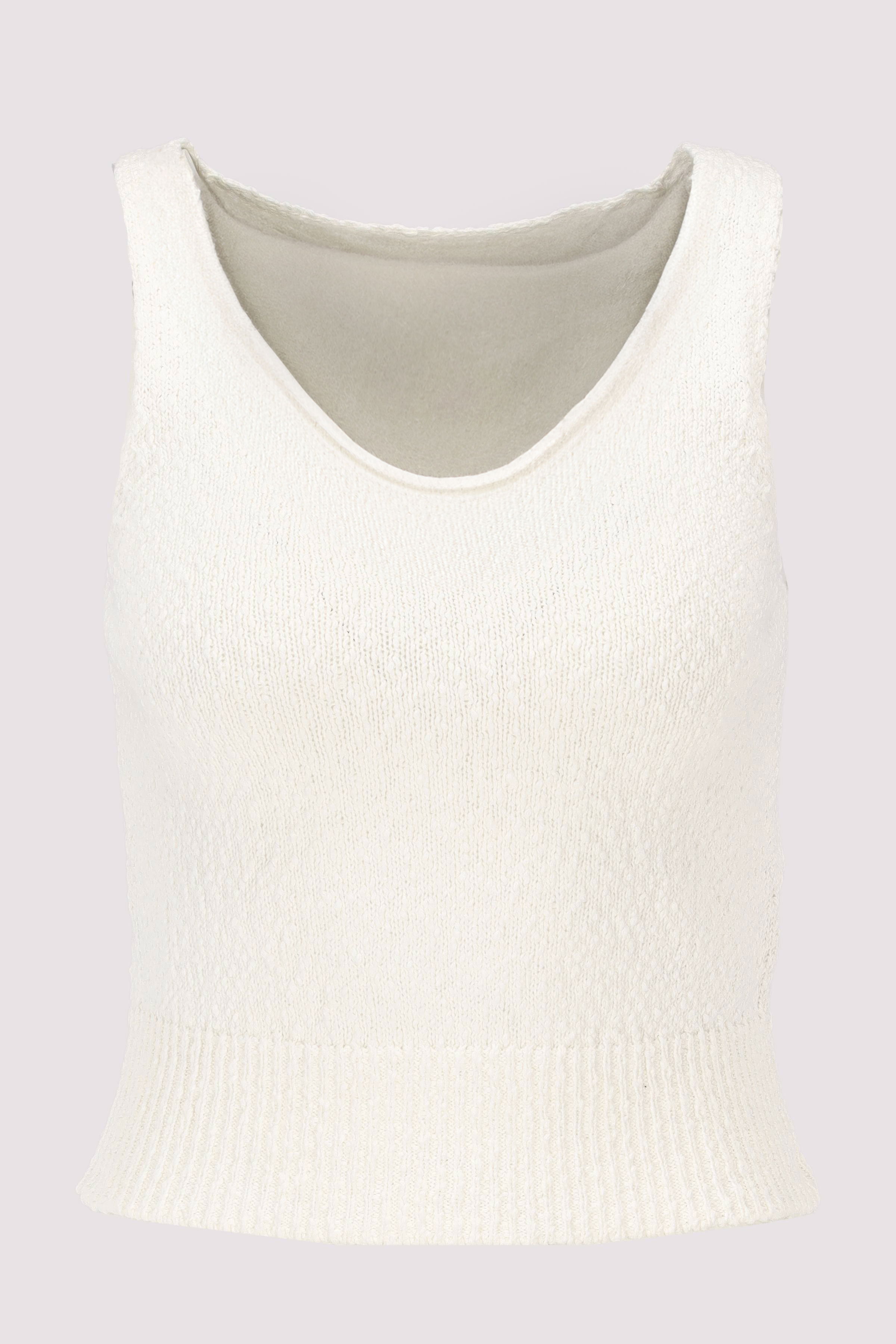 Knit Pullunder, Sleeveless, Ro