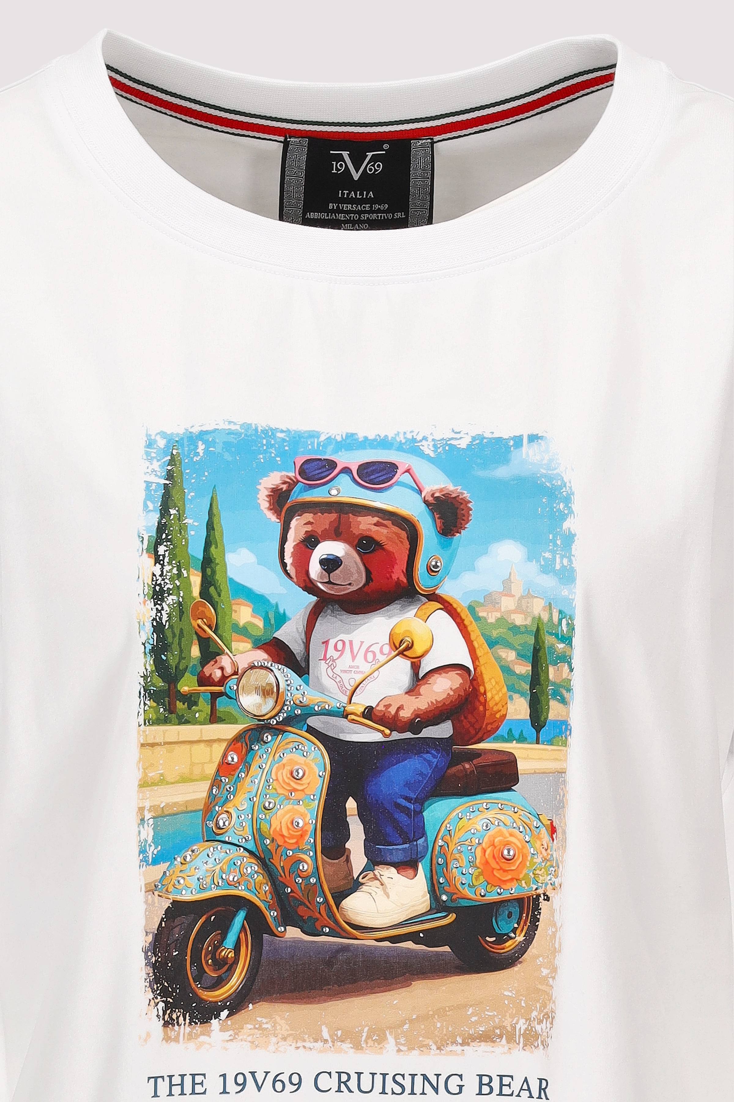 19V69 Italia - 19V69 Italia Damen T‑Shirt Baumwolle
