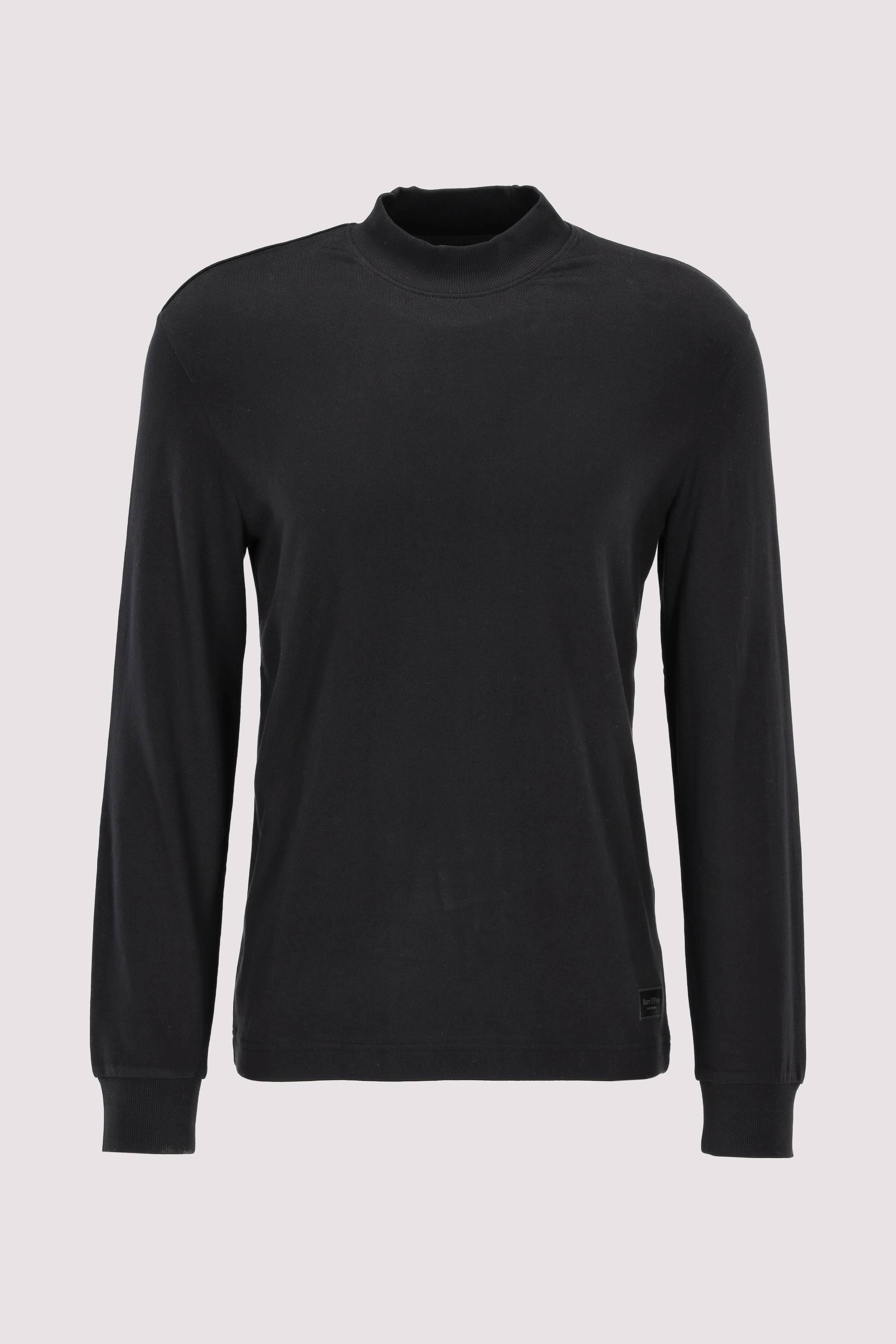 T-shirt, long sleeve, Mock nec