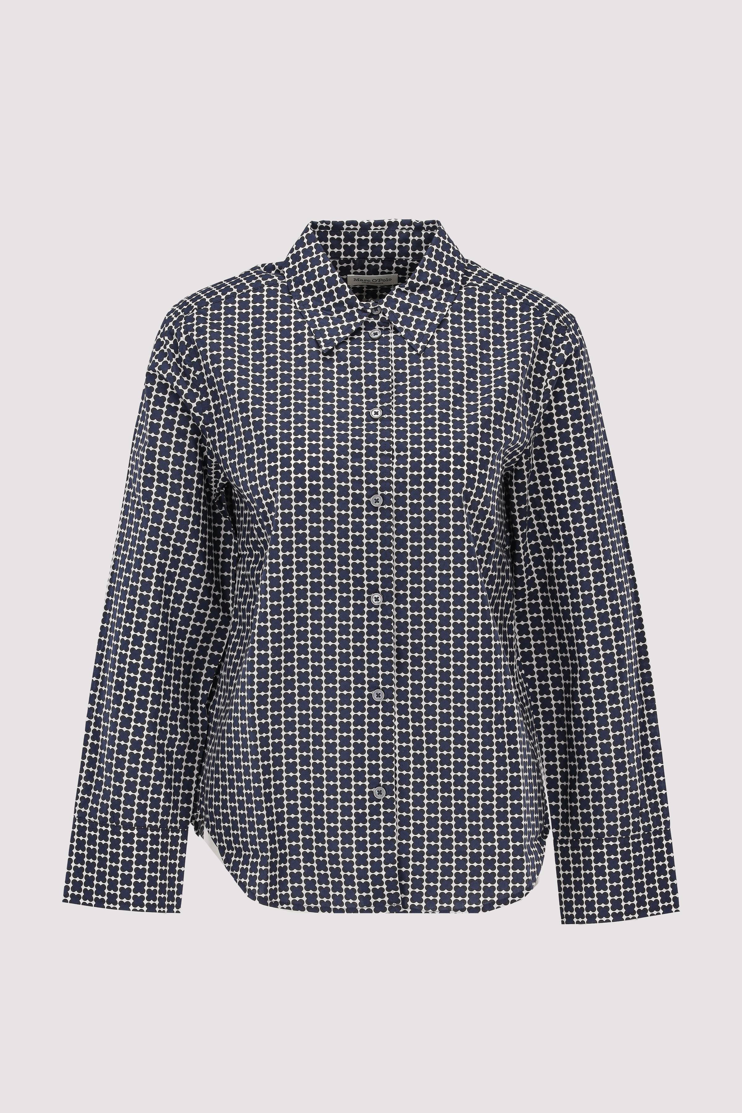 Blouse, casual fit, longsleeve