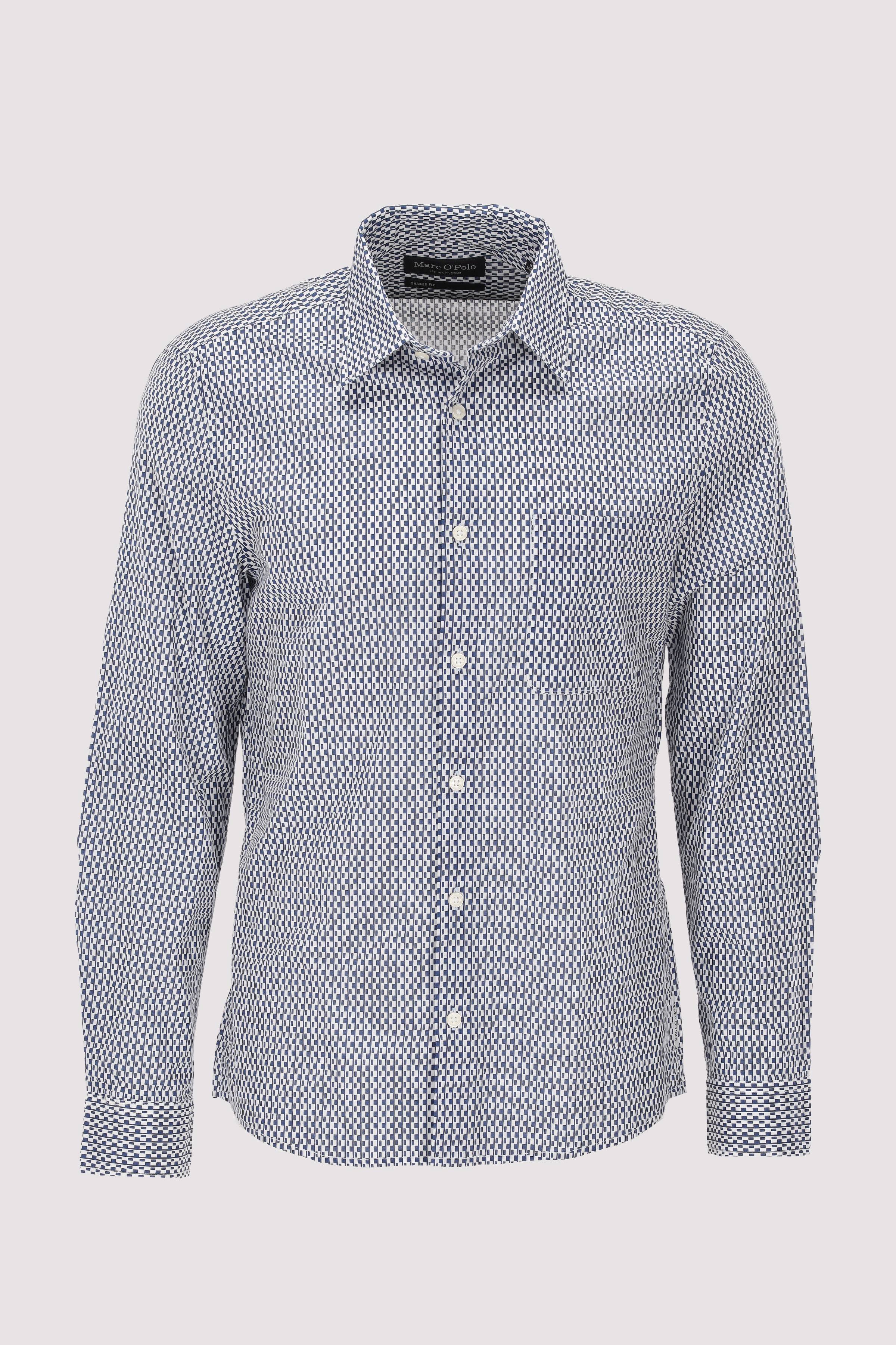 Kent collar, long sleeve, one 