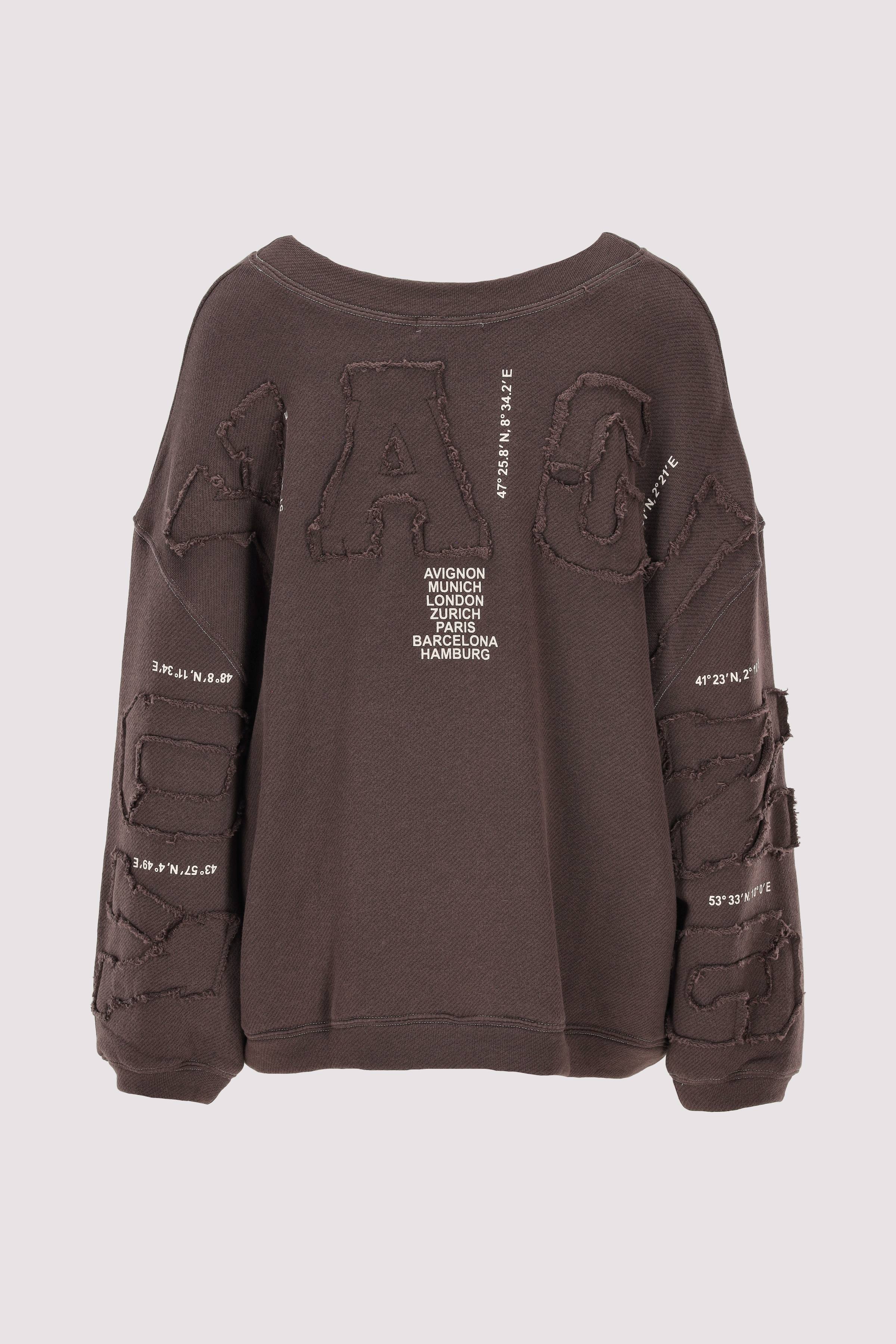 Liv Bergen Sweatshirt Espresso bequem
