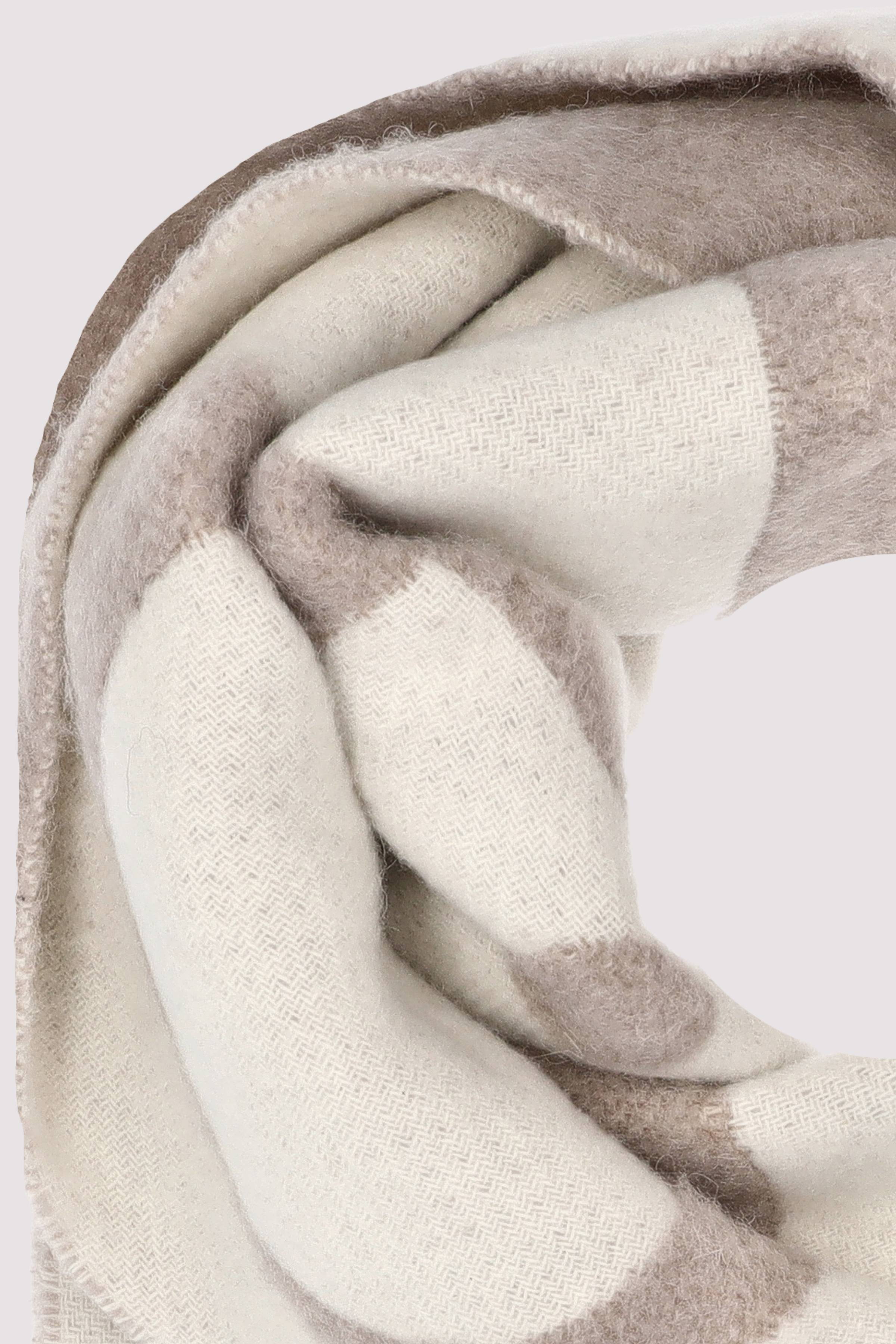 Marc O'Polo Damen Schal Alpaka beige
