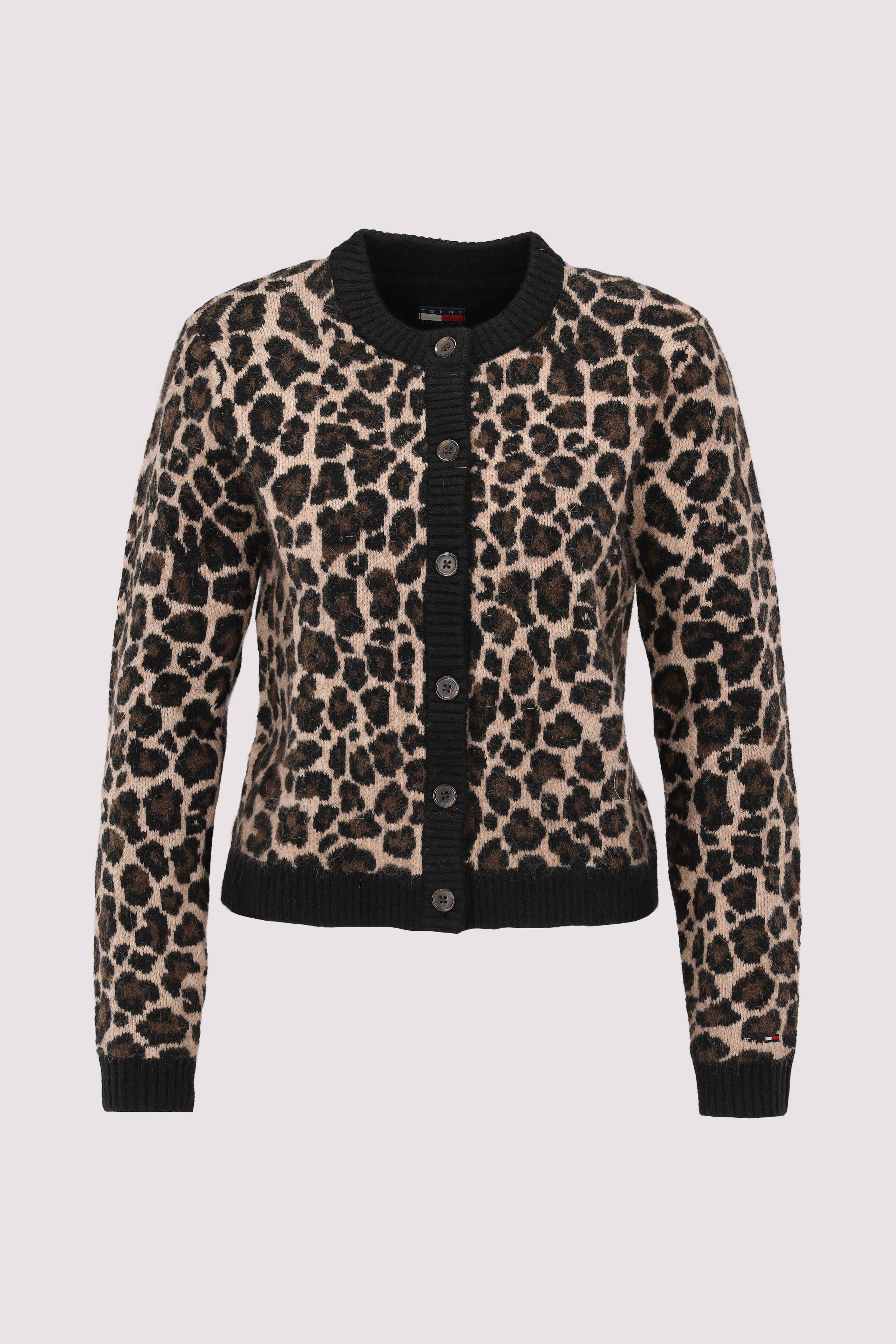 TJW LEOPARD CARDIGAN