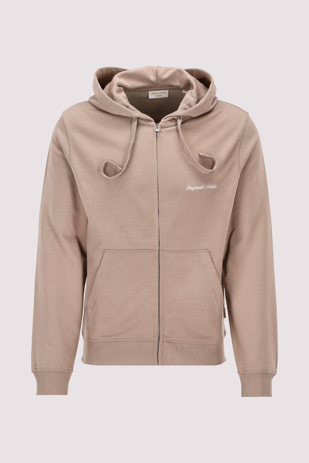 JORNORREBRO EMB SWEAT ZIP HOOD