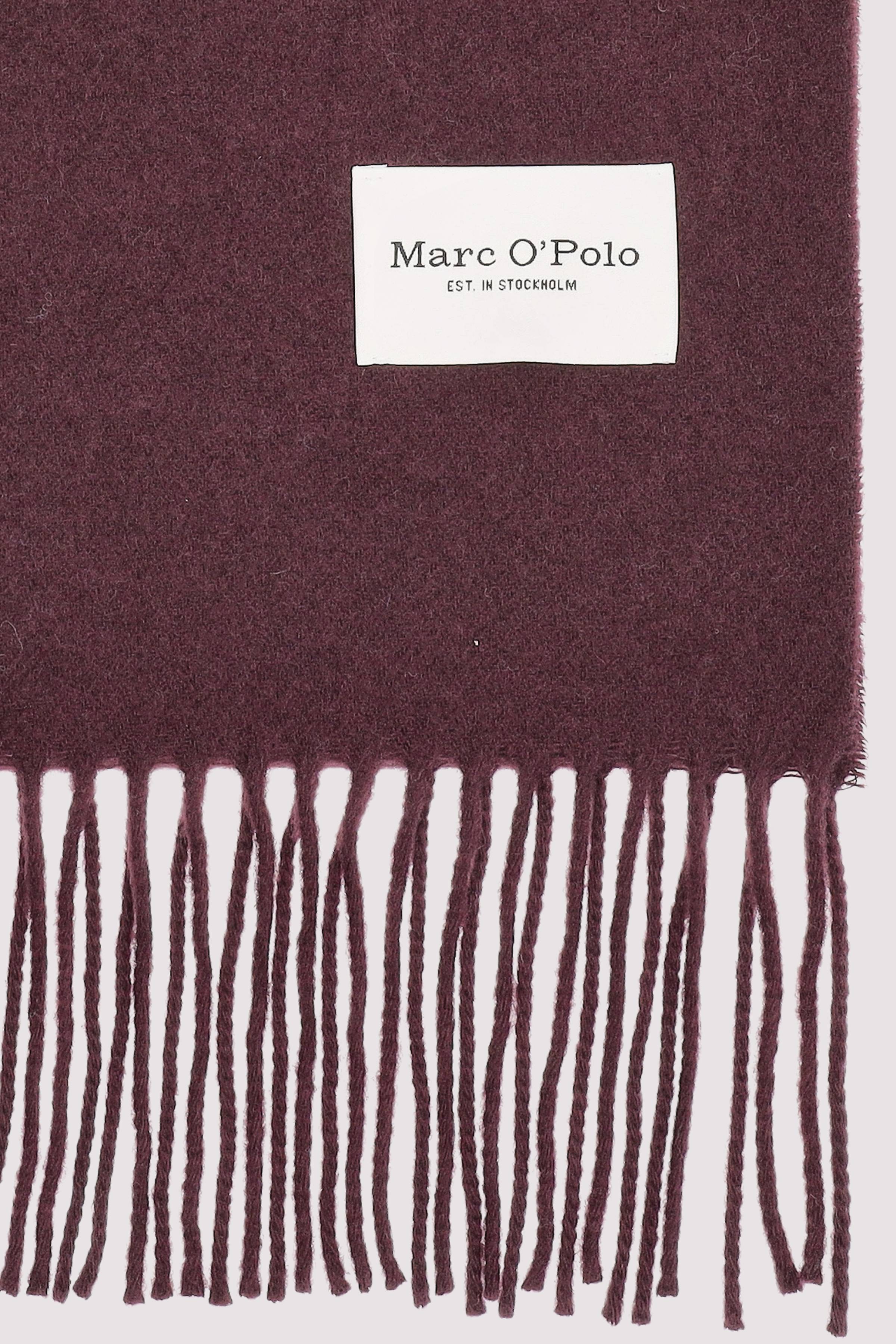 Marc O'Polo Denim - Marc O'Polo Schal Black cherry, wärmend