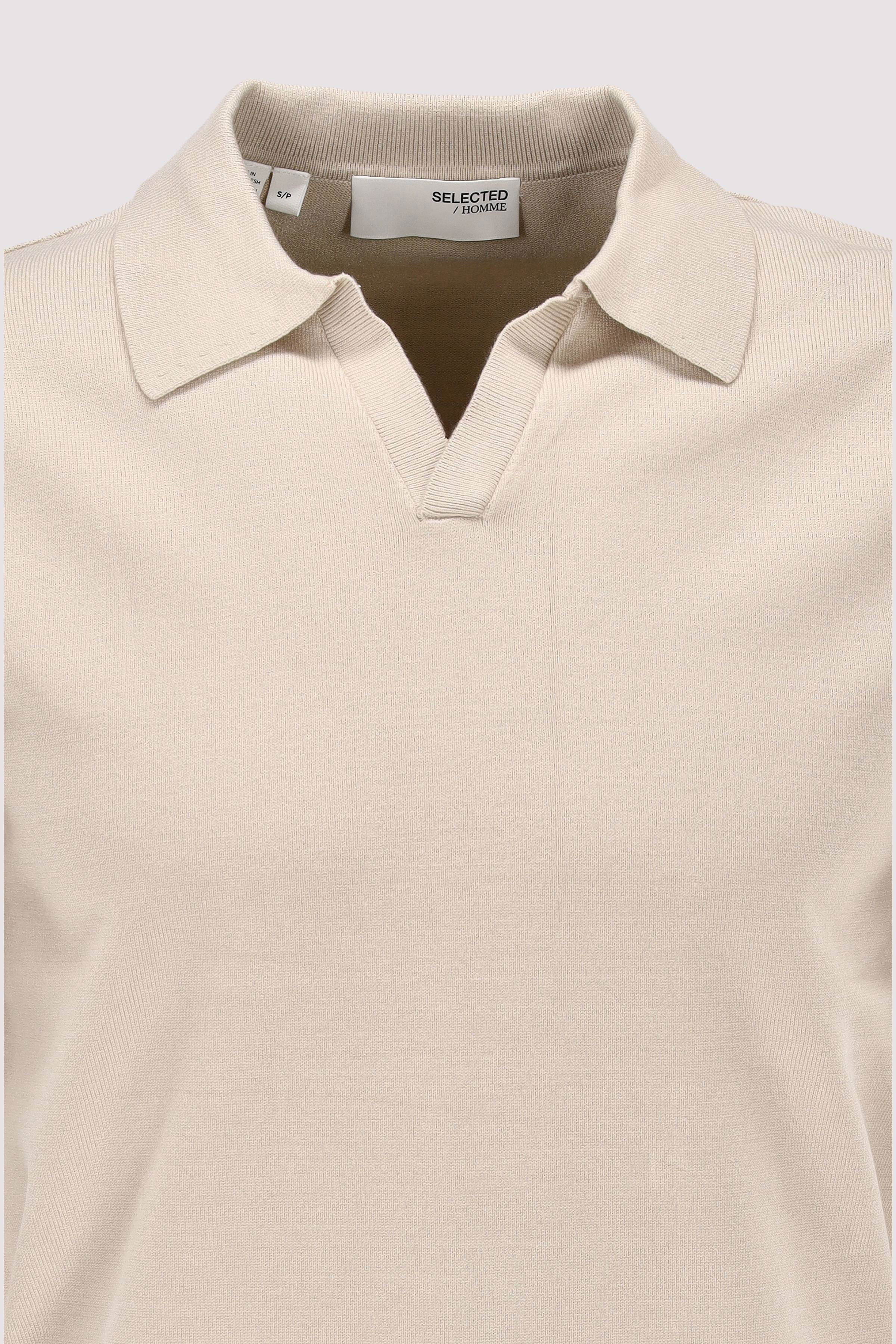 Selected - SLHTELLER SS KNIT POLO NOOS
