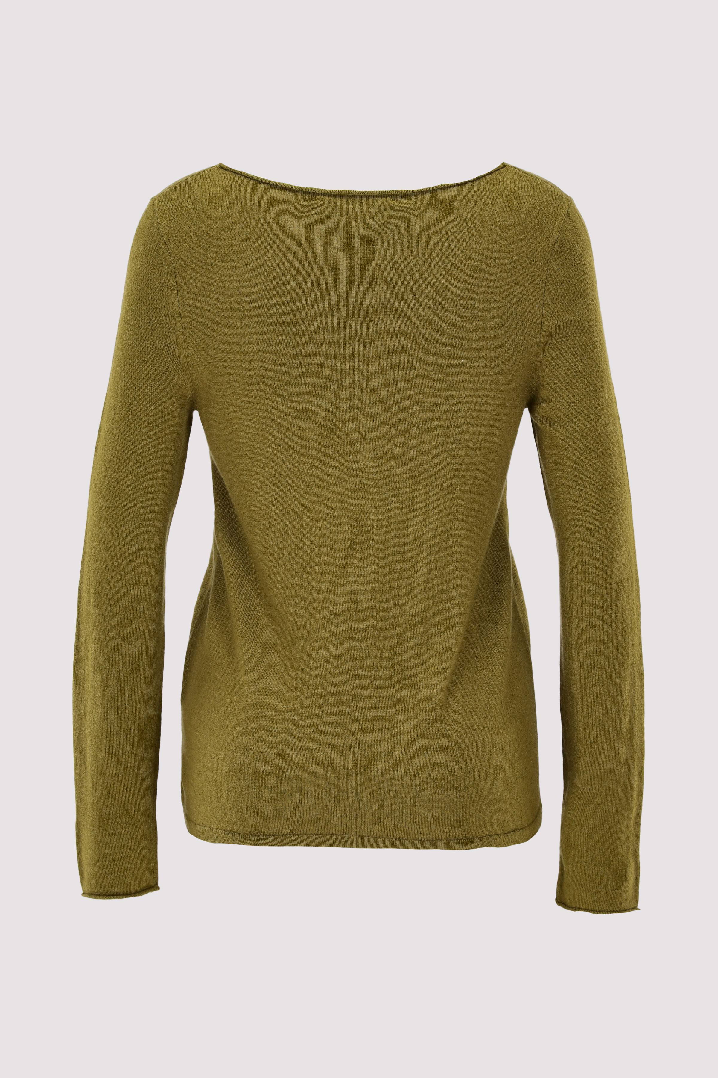 Pullover, longsleeve, boat nec