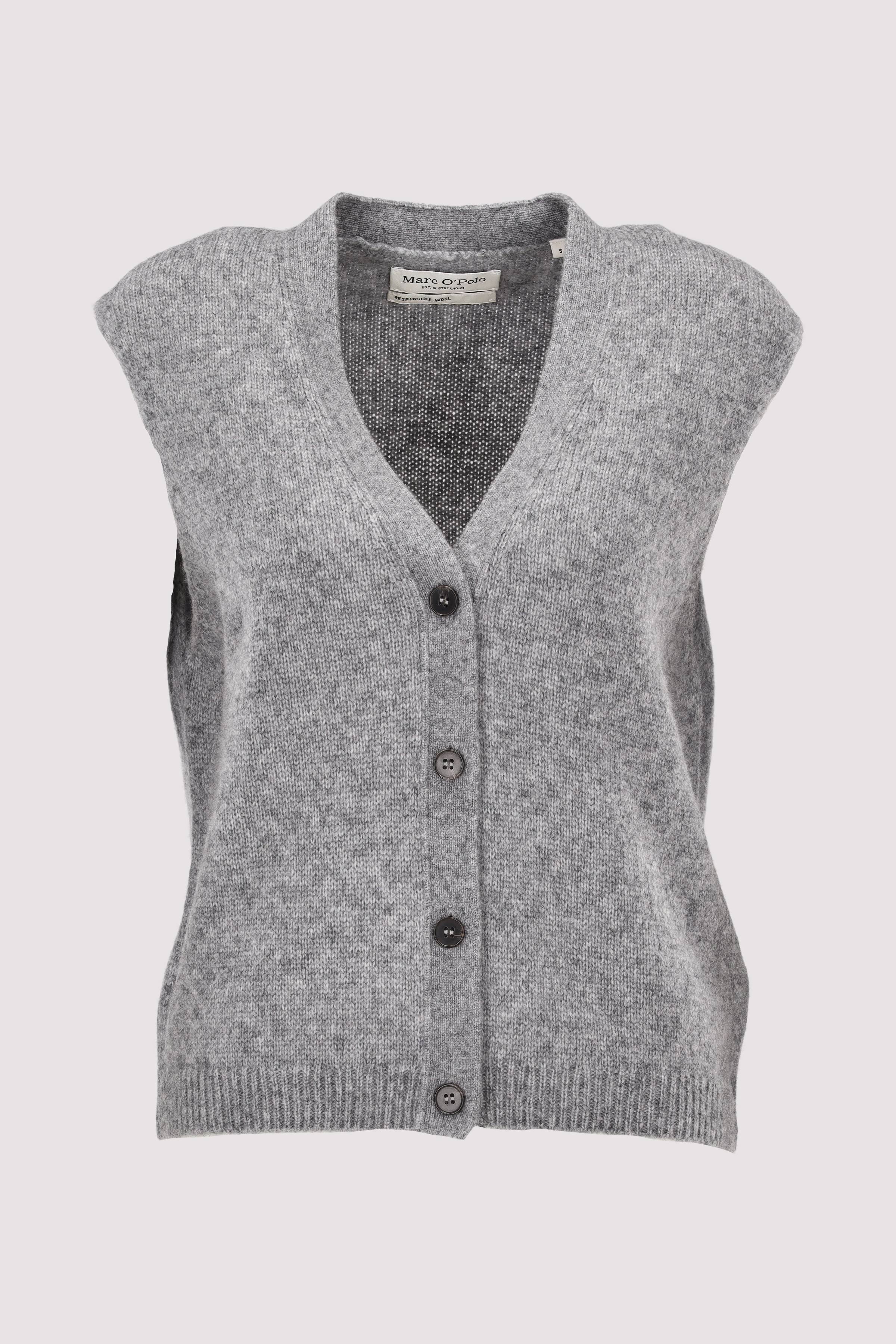 Vest, sleeveless, v-neck