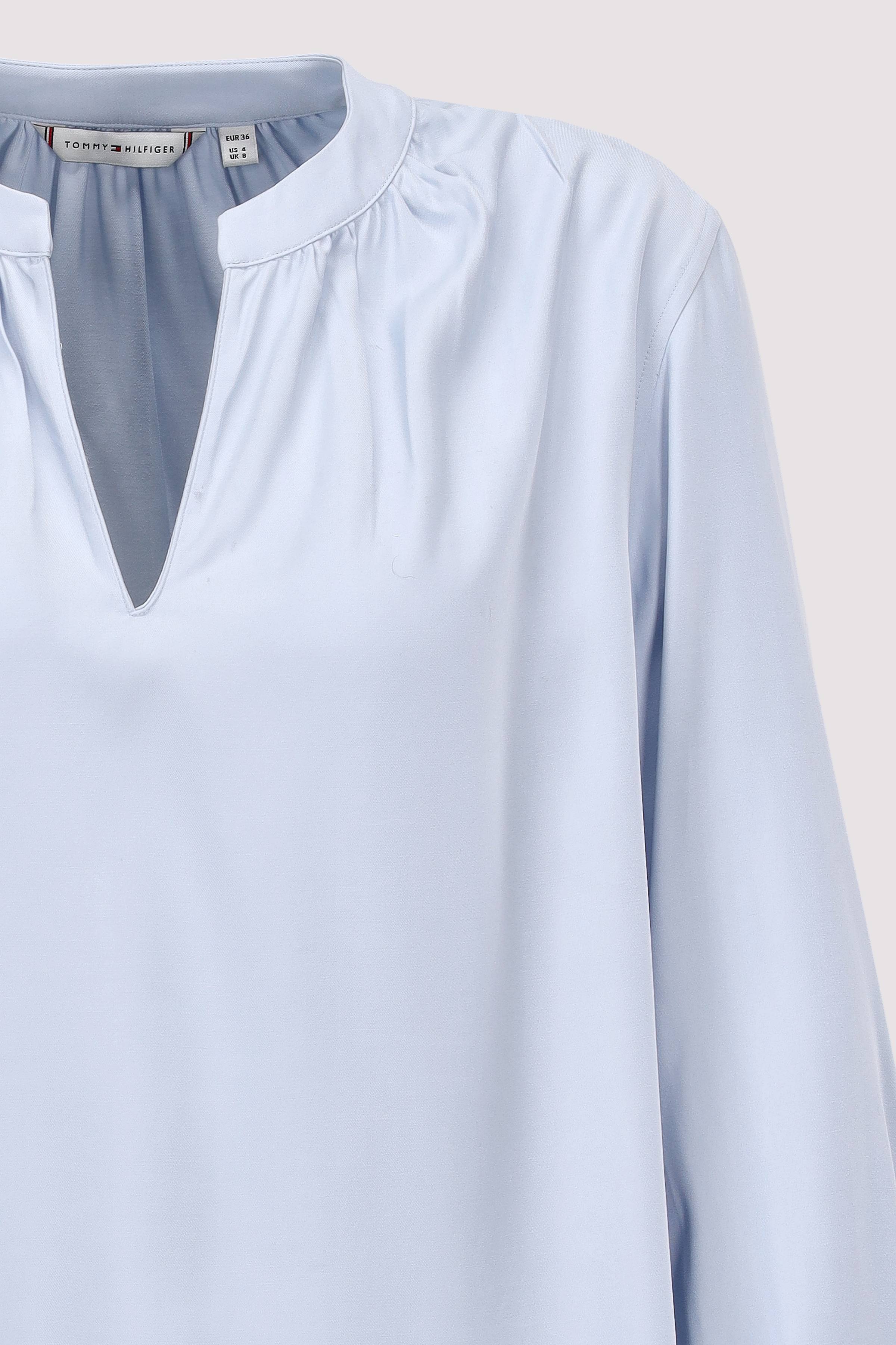 Tommy Hilfiger - SOFT VISCOSE V-NECK LS BLOUSE Tommy Hilfiger - SOFT VISCOSE V-NECK LS BLOUSE