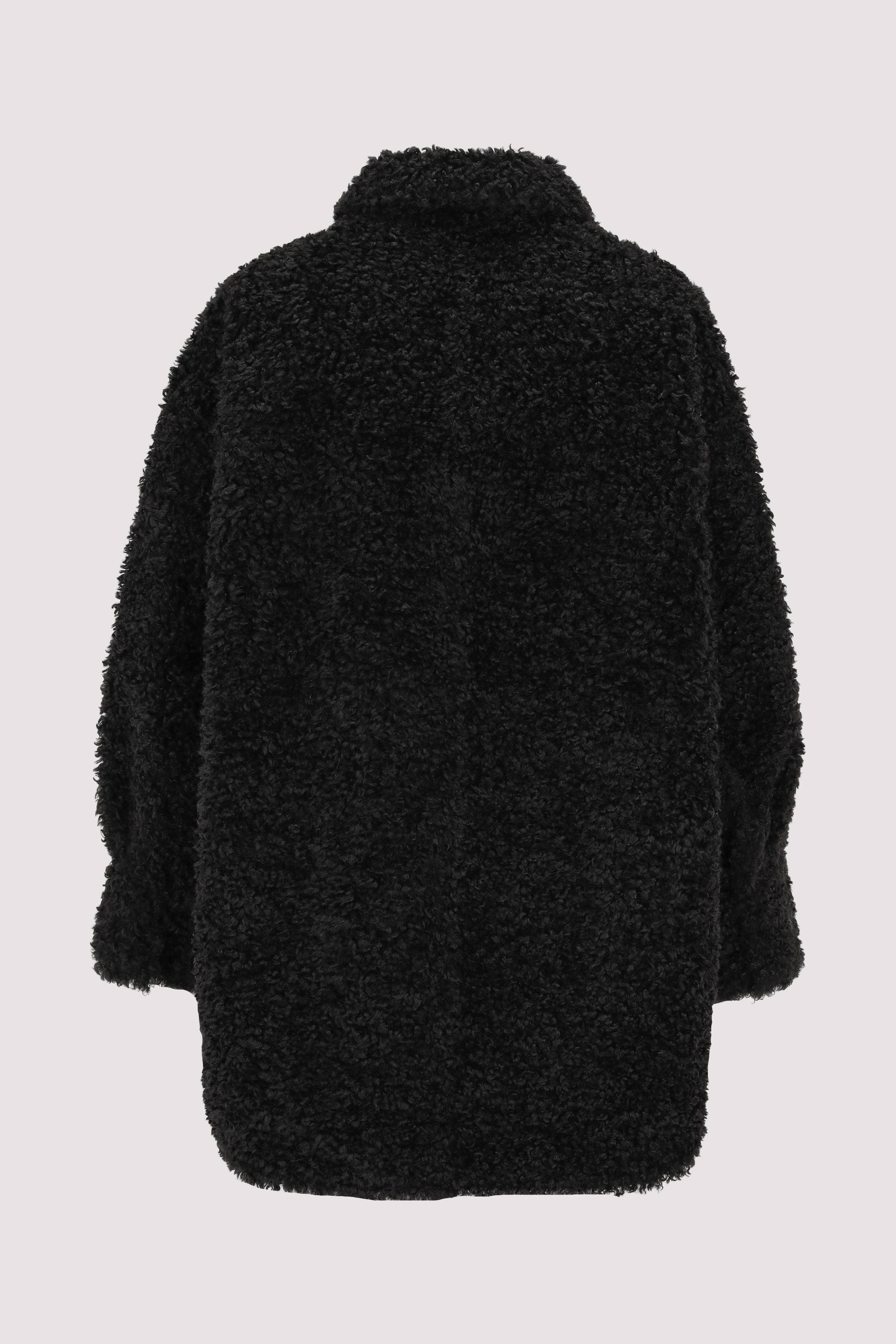 Kurzer Mantel Blonde No. 8 Schwarz