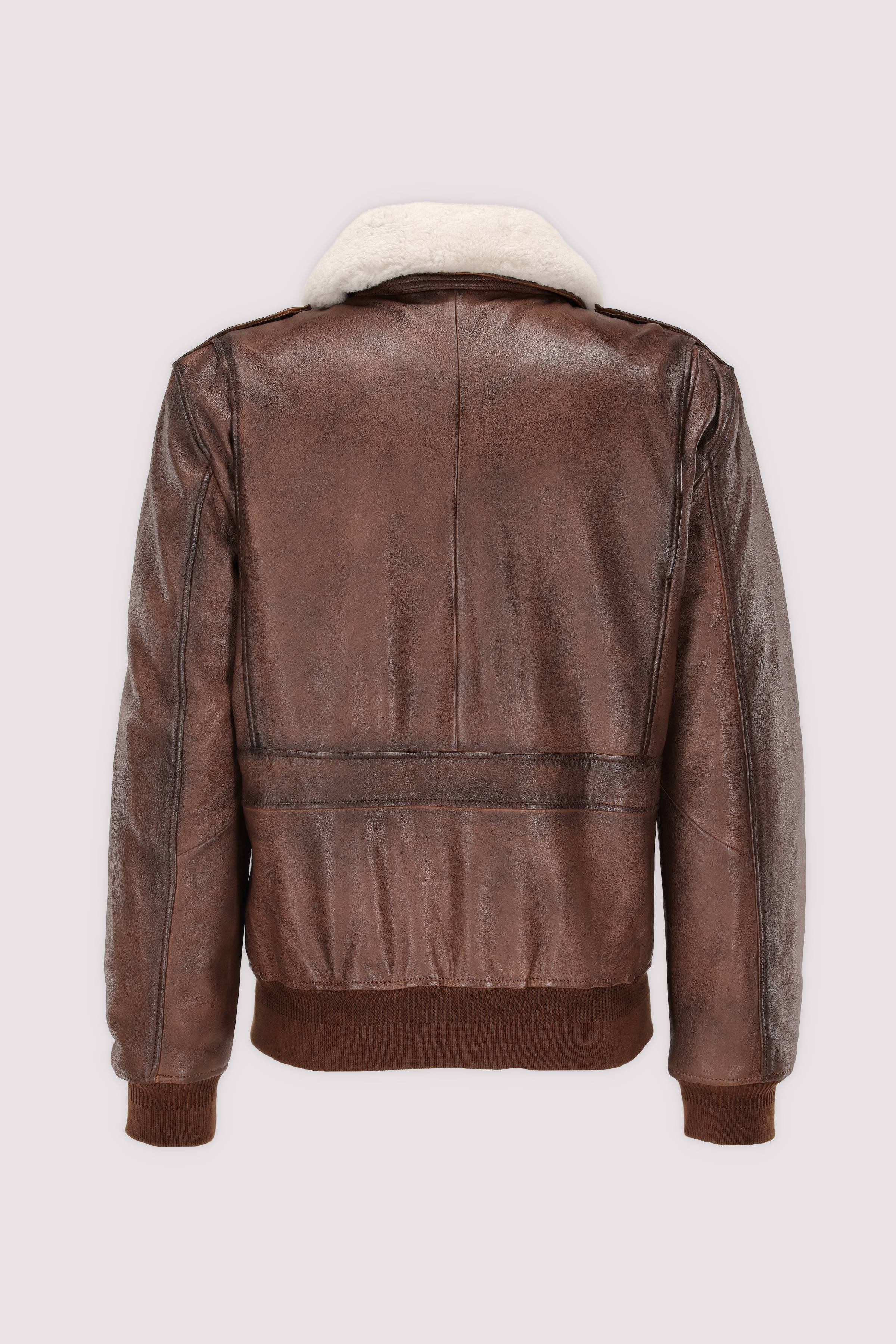 Oakwood Bomberjacke Antic brown Herren