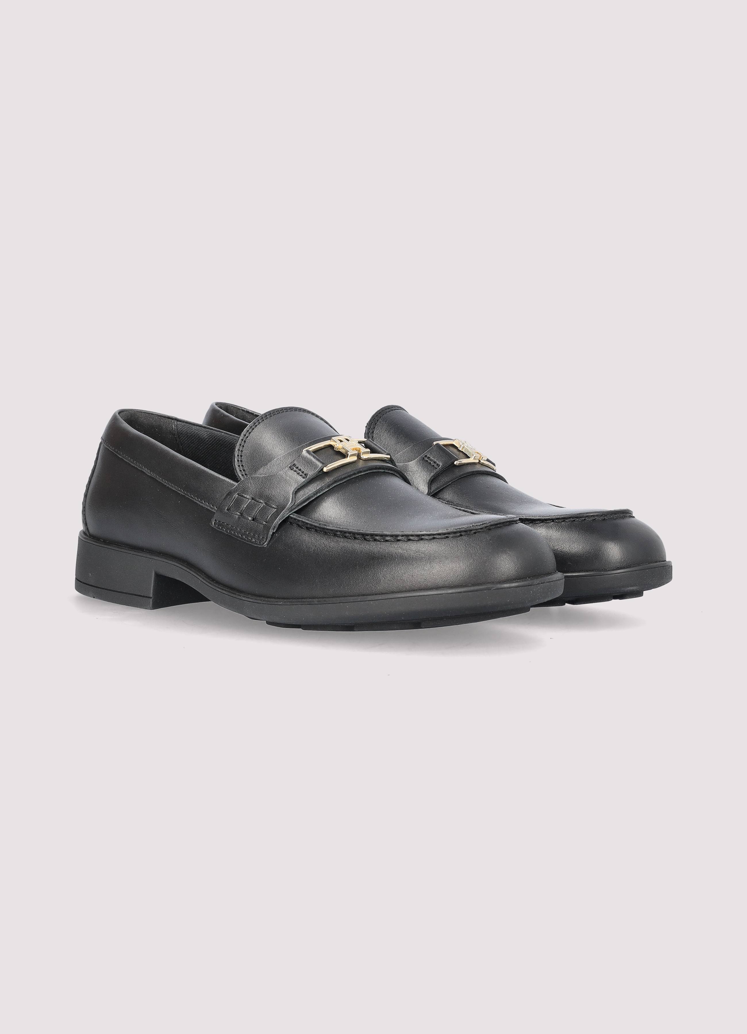 Tommy Hilfiger - TH LOGO LEATHER LOAFER Tommy Hilfiger - TH LOGO LEATHER LOAFER
