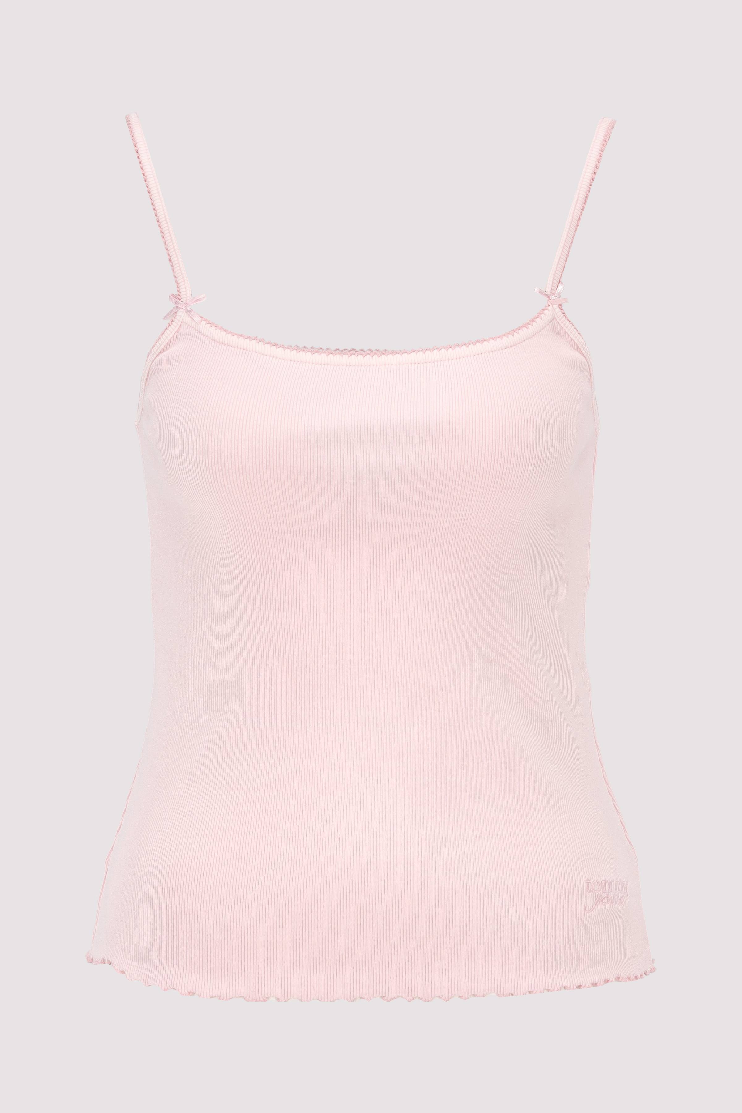 TJW SLIM GMD RIB STRAP TOP