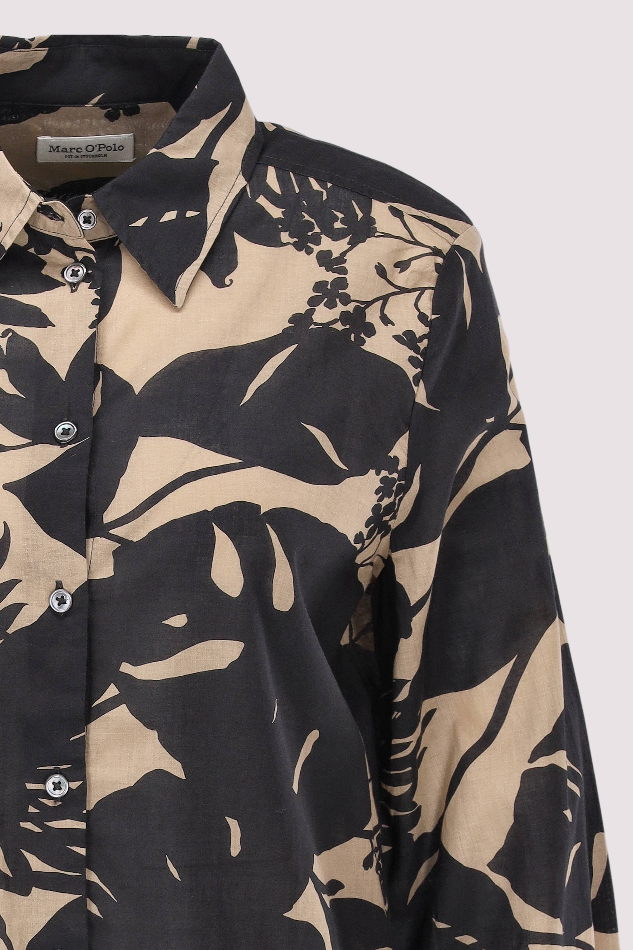 Marc O´Polo International - Blouse, long sleeve, kent coll Marc O´Polo International - Blouse, long sleeve, kent coll