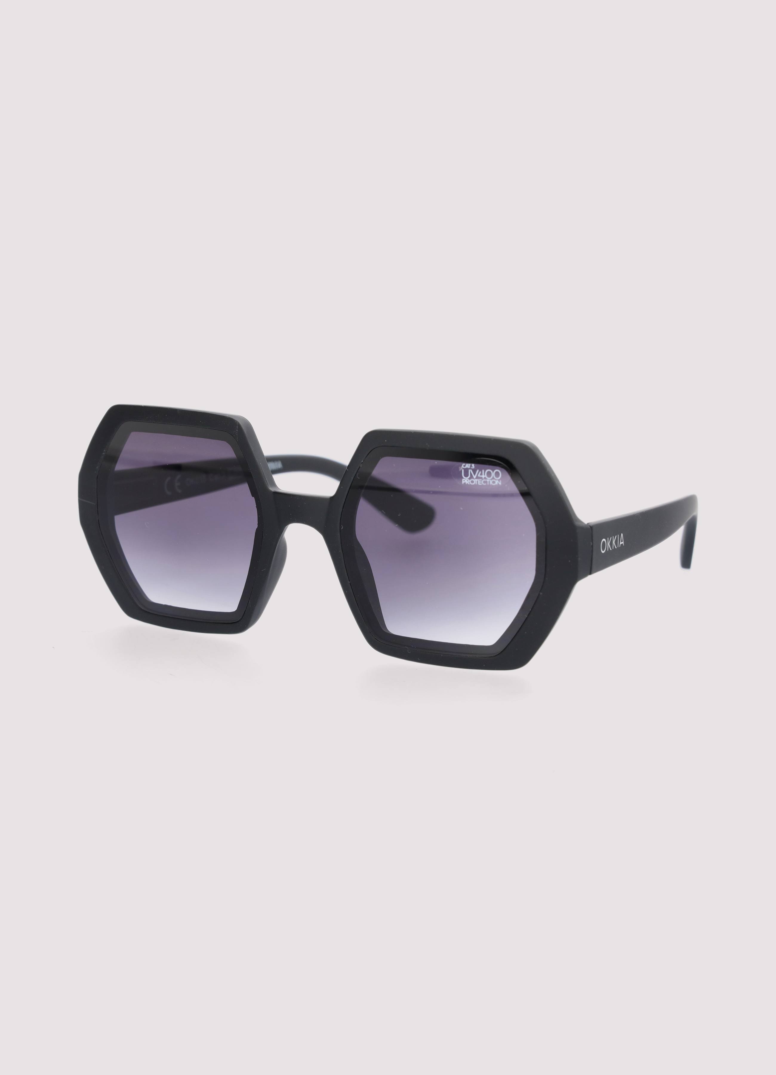 Sonnenbrille hexagon