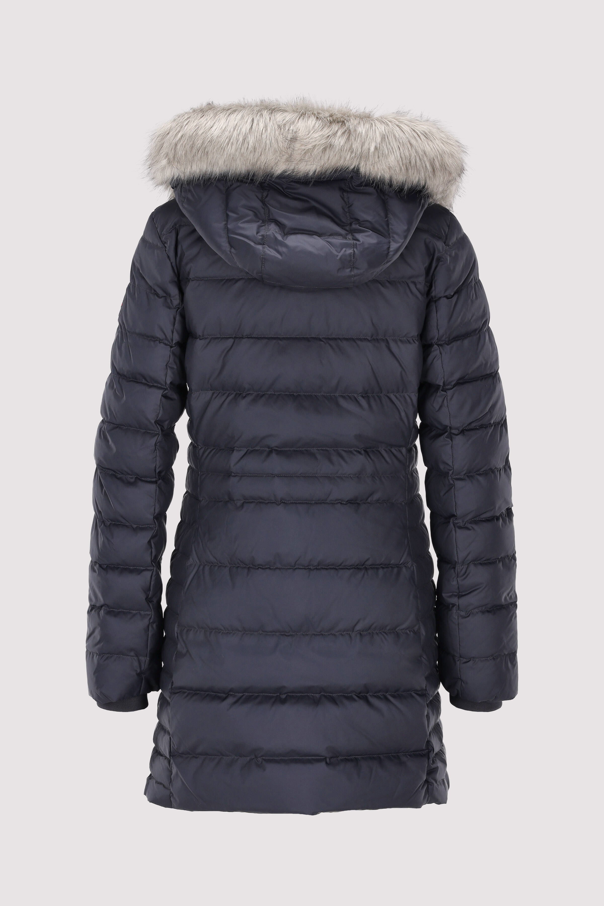 TYRA DOWN COAT WITH FUR | Blue | M | 8720645416227