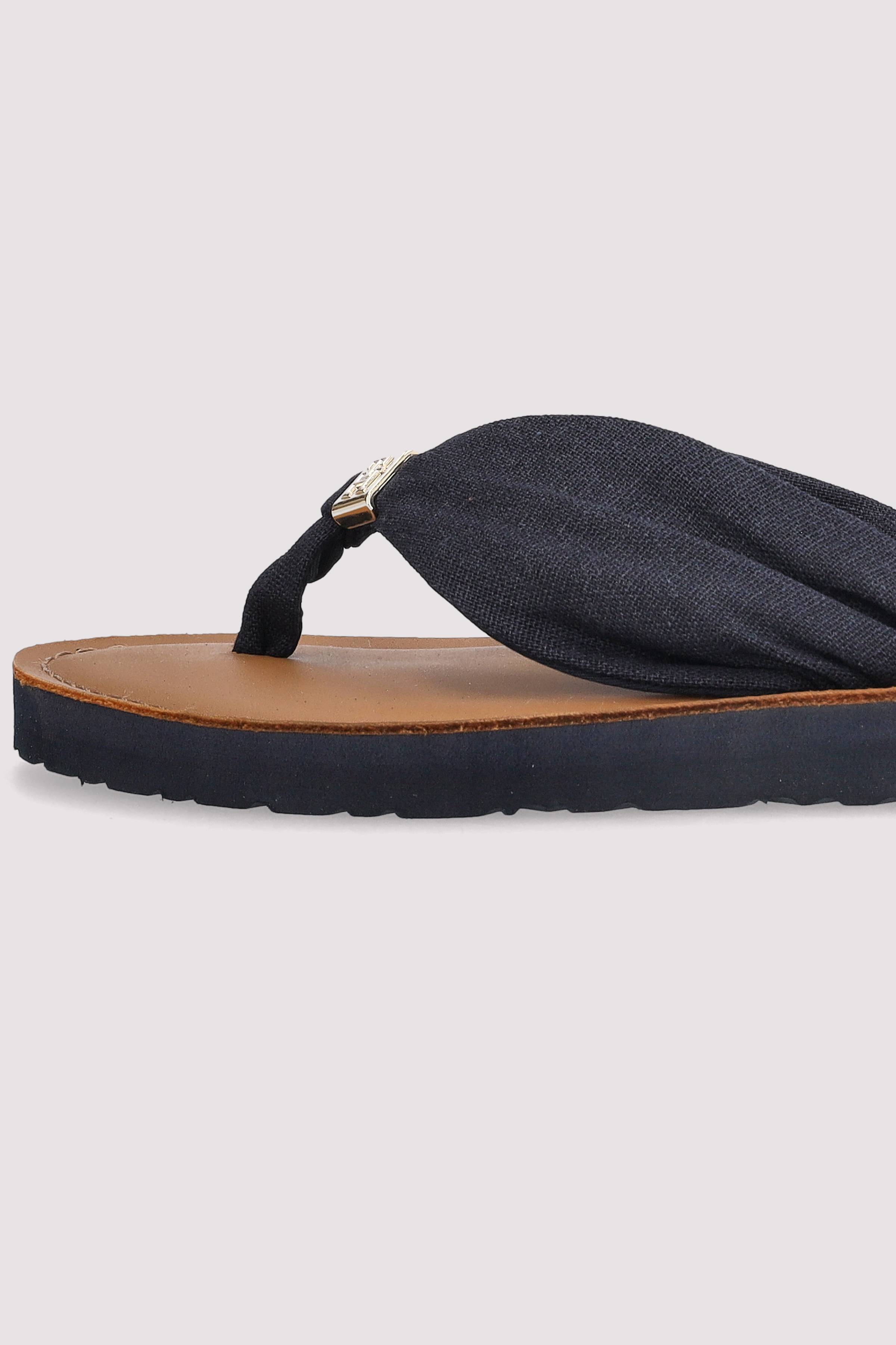 Tommy Hilfiger Damen Flip-Flops aus Hanf