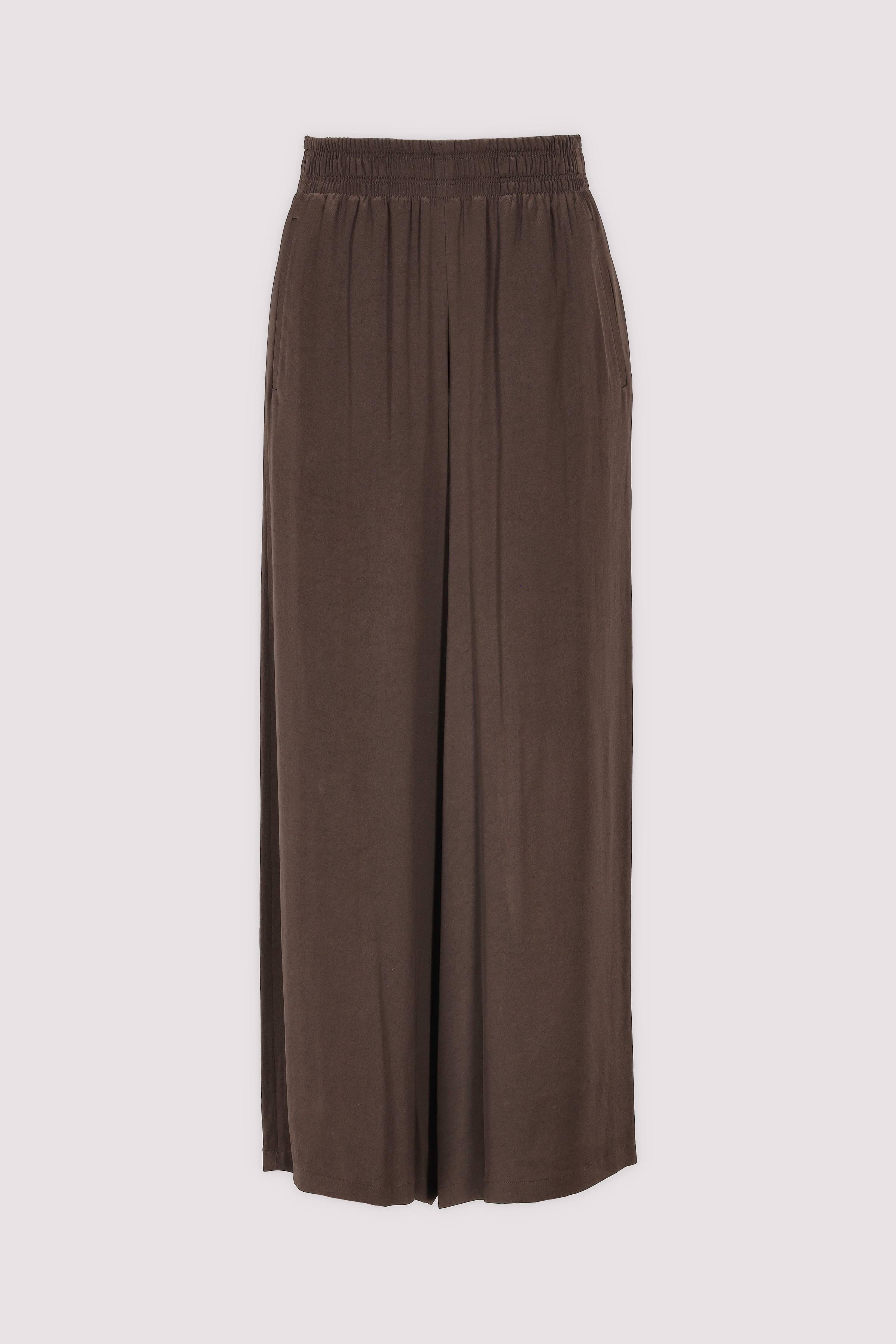Drykorn Damen Wide-Leg Hose Braun