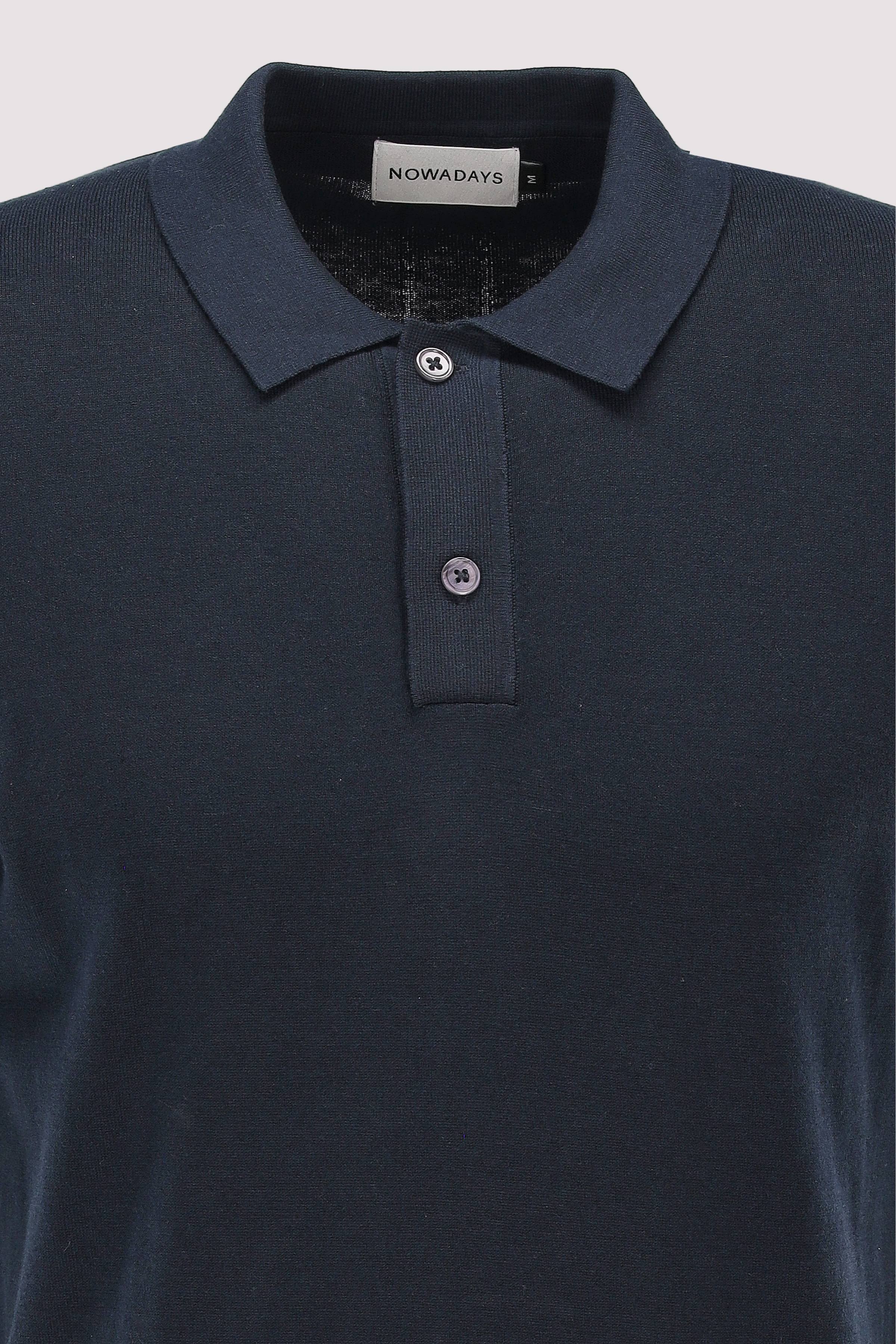 NOWADAYS - knitted silk polo NOWADAYS - knitted silk polo
