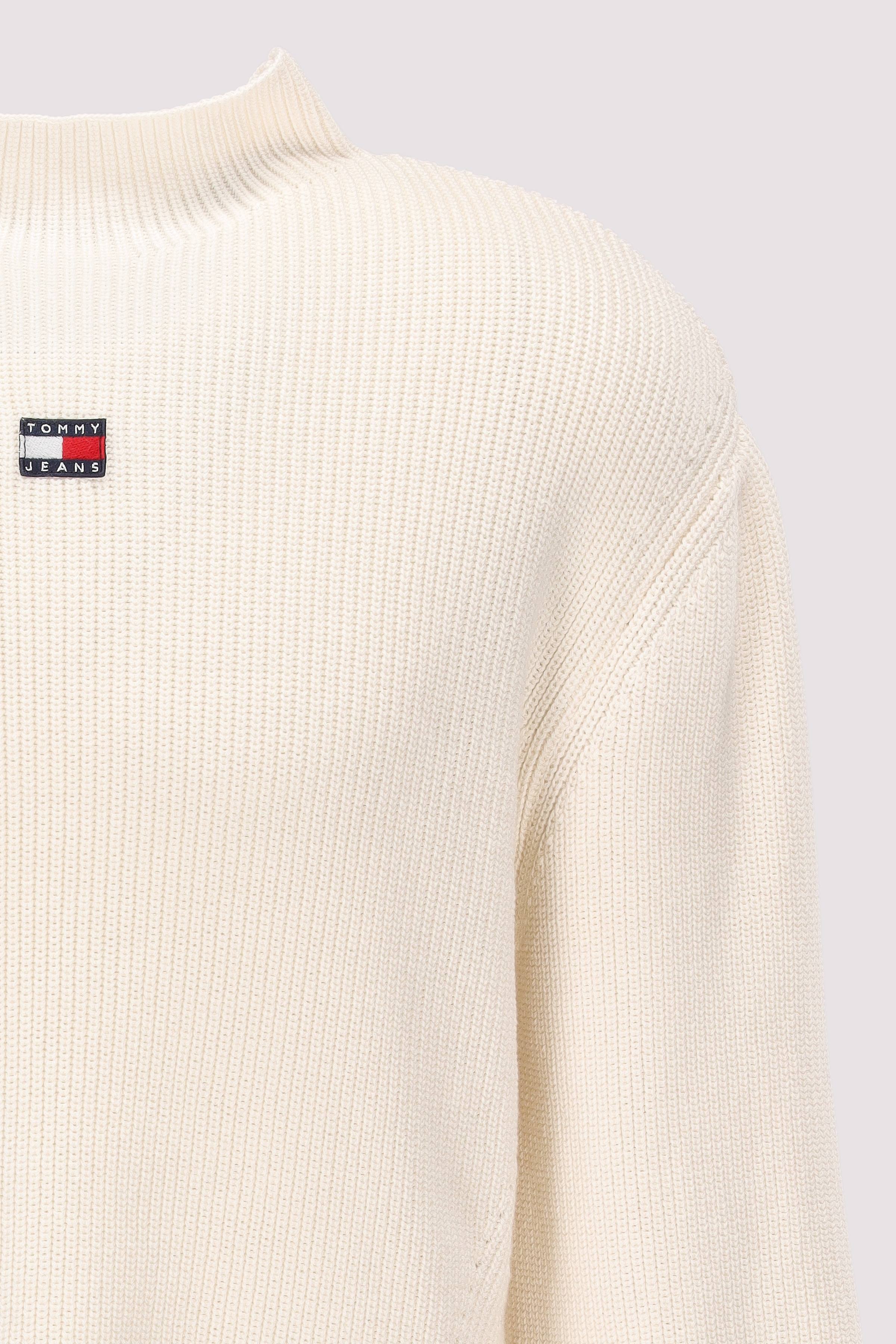 Tommy Jeans - TJW MOCKNECK BADGE SWEATER Tommy Jeans - TJW MOCKNECK BADGE SWEATER