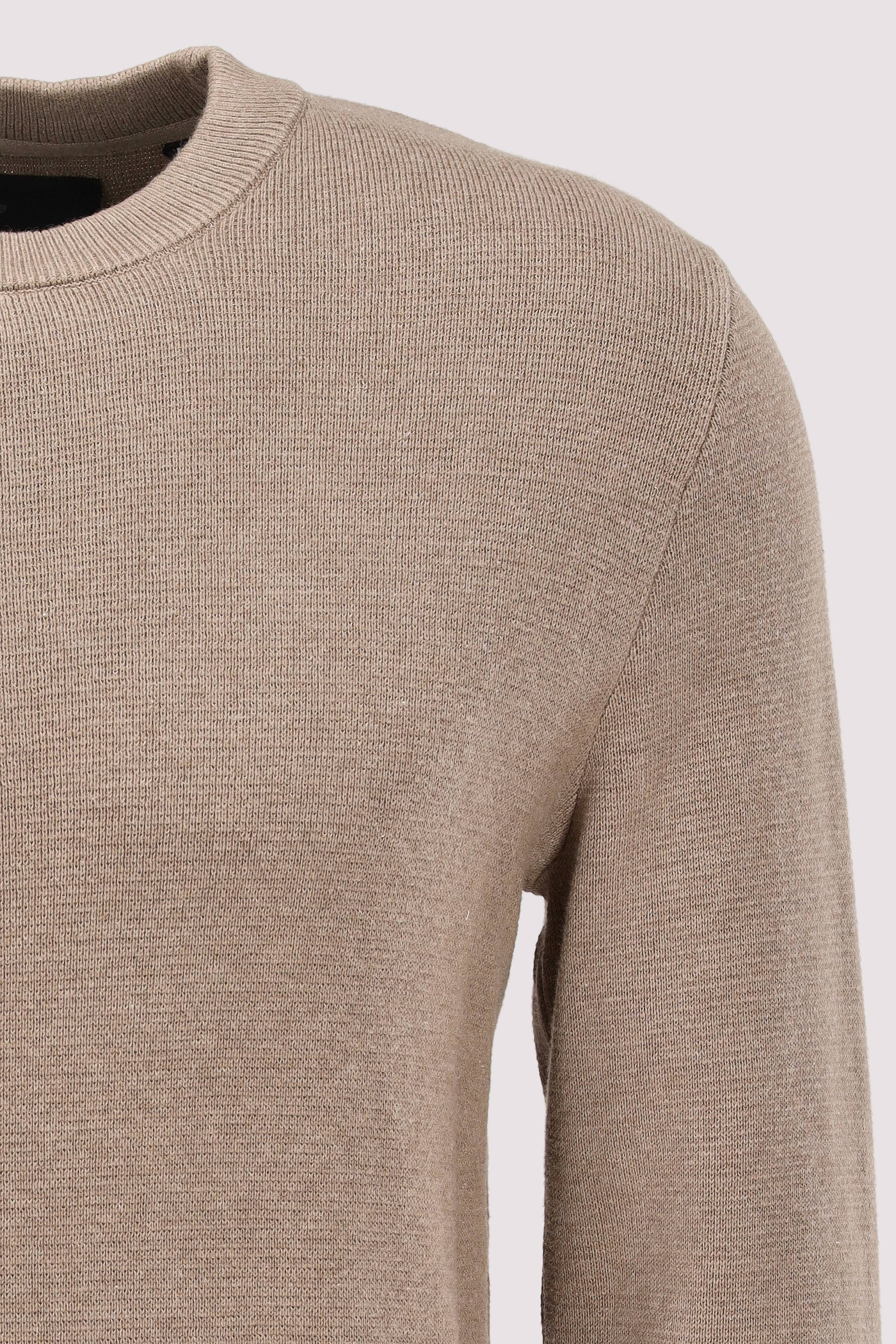 Jack and Jones - Jack and Jones Rundhalspullover Greige