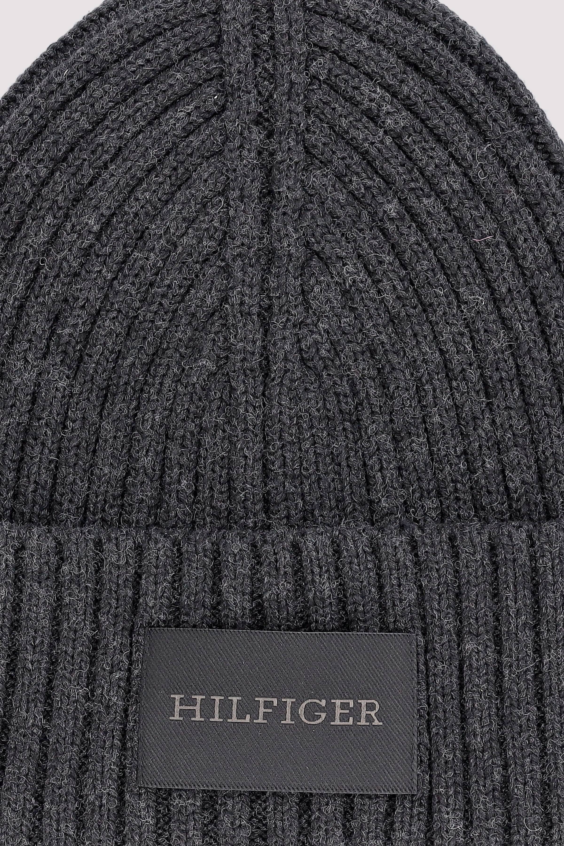 Tommy Hilfiger - TH MONOTYPE PATCH COTTON BEANI Tommy Hilfiger - TH MONOTYPE PATCH COTTON BEANI