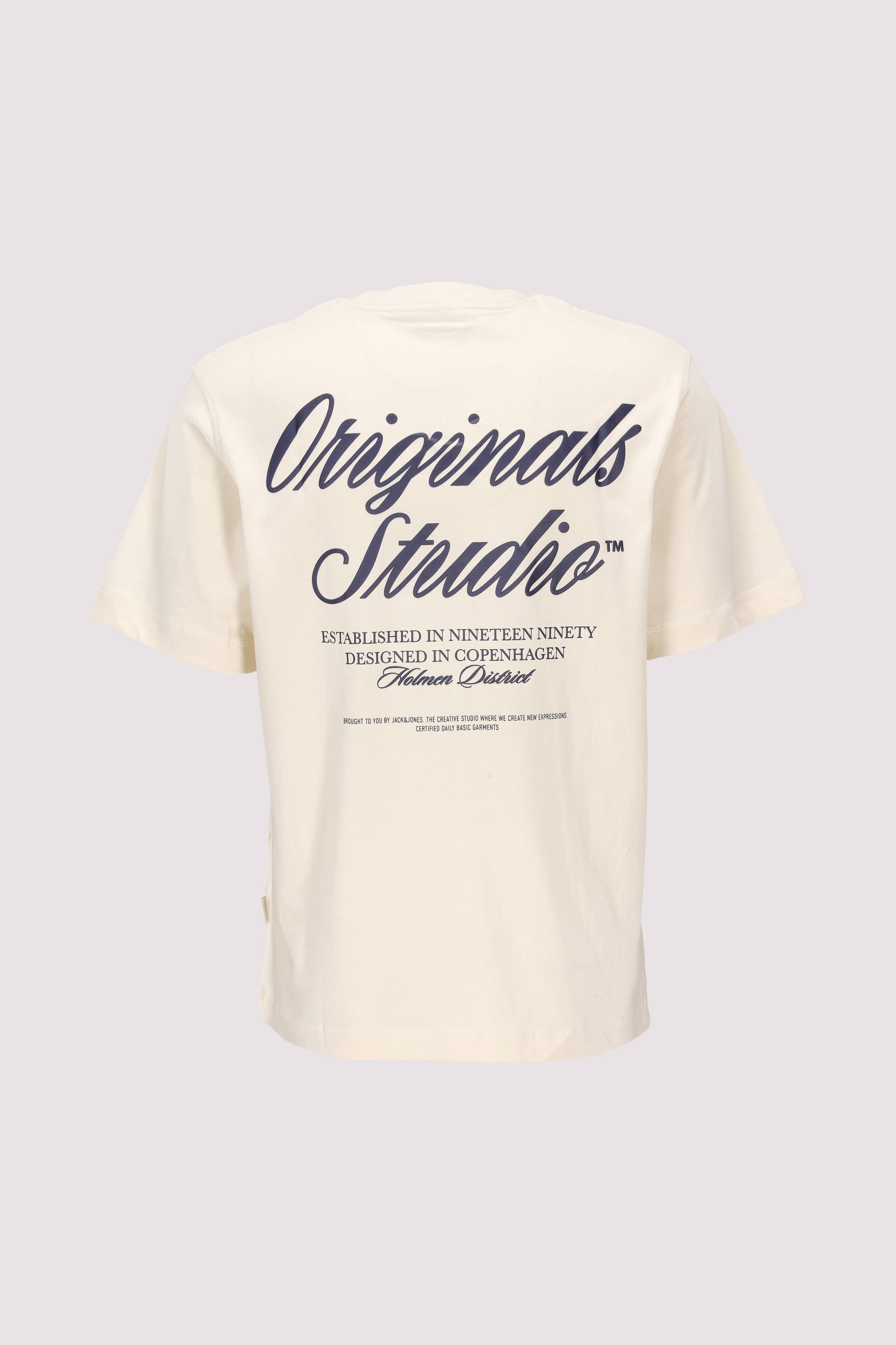 Jack and Jones - JORNORREBRO TYPO TEE SS CREW N Jack and Jones - JORNORREBRO TYPO TEE SS CREW N